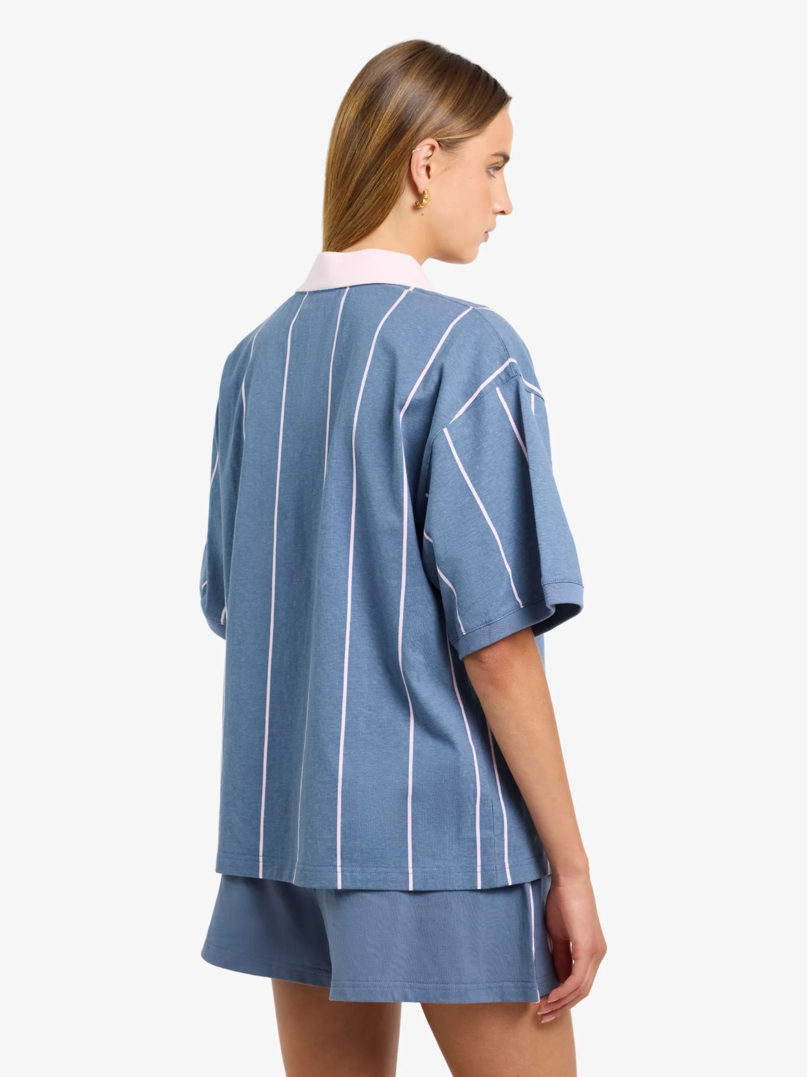 Oversized Saint Tropez Polo Shirt - Image 2