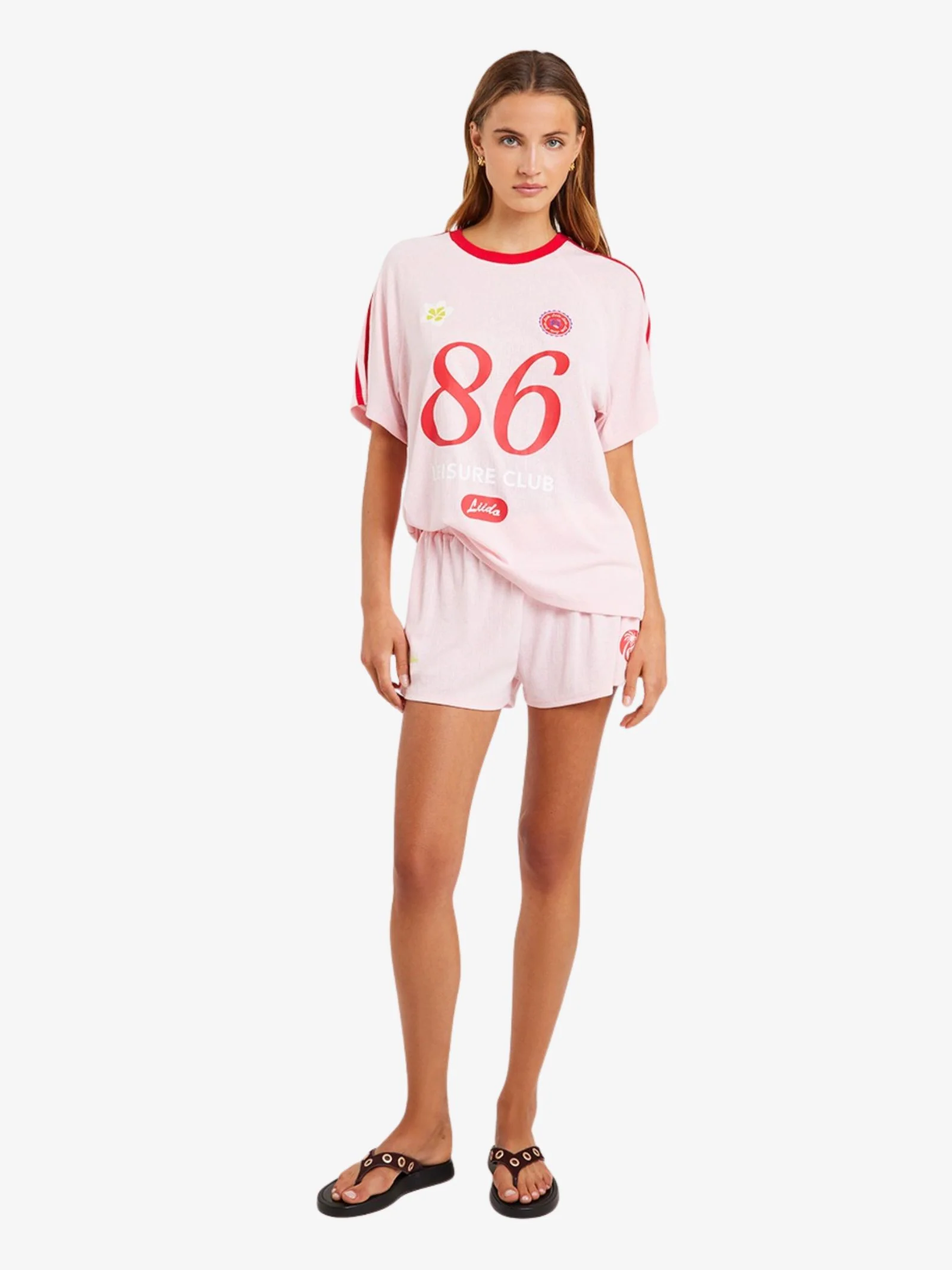 Pointelle Leisure Club Tee - Image 4