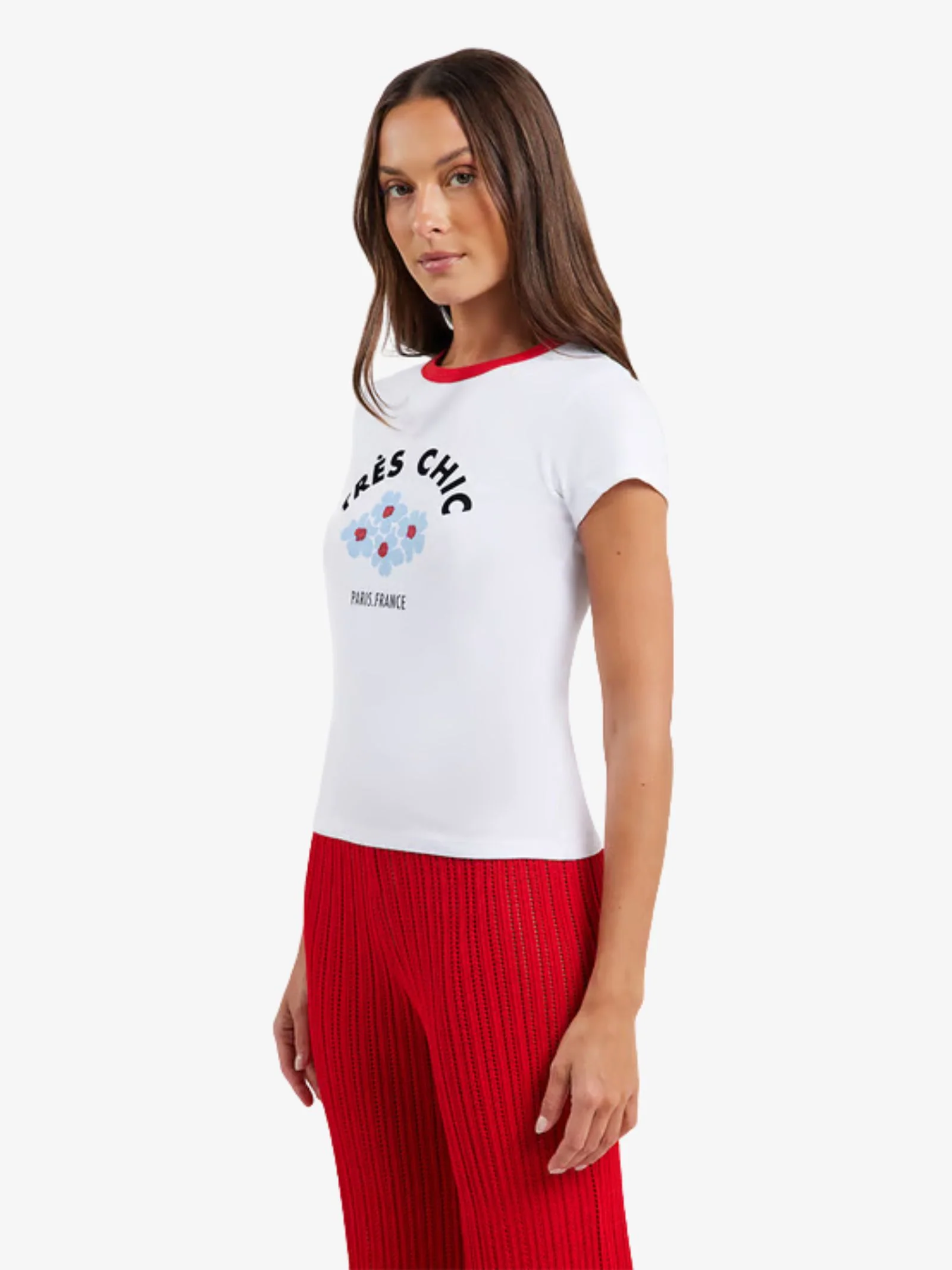 Tres Chic Baby Tee - Image 3