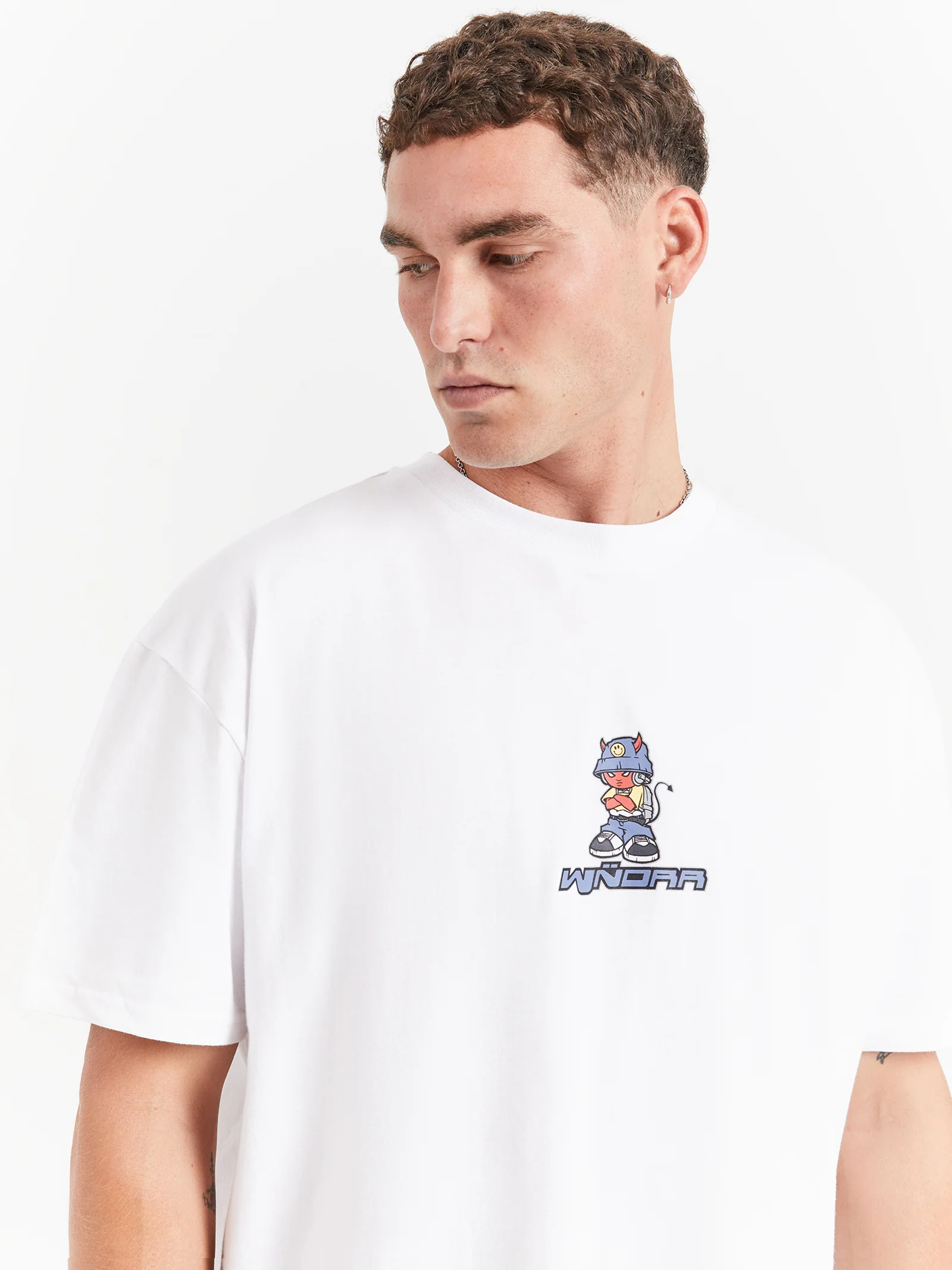 Lil Devil Box Fit T-Shirt - Image 3
