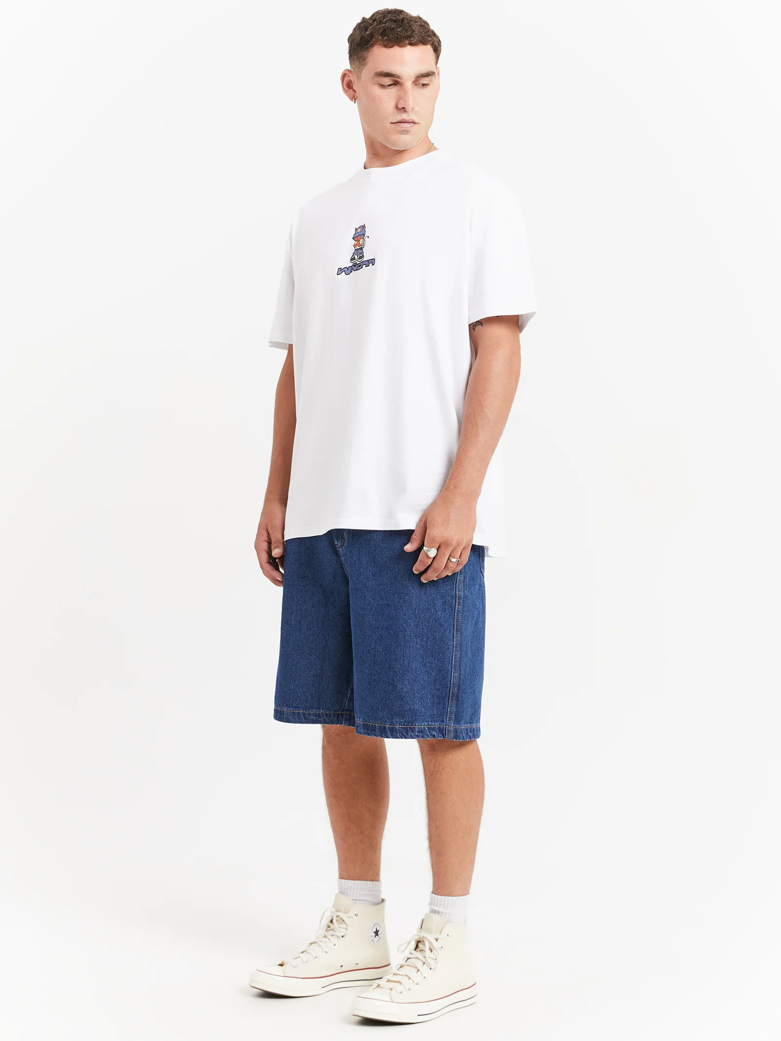 Lil Devil Box Fit T-Shirt - Image 4