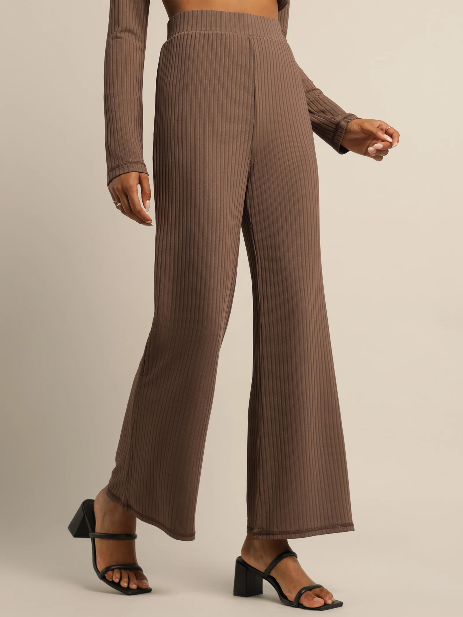 Lila Rib Pants - Image 3