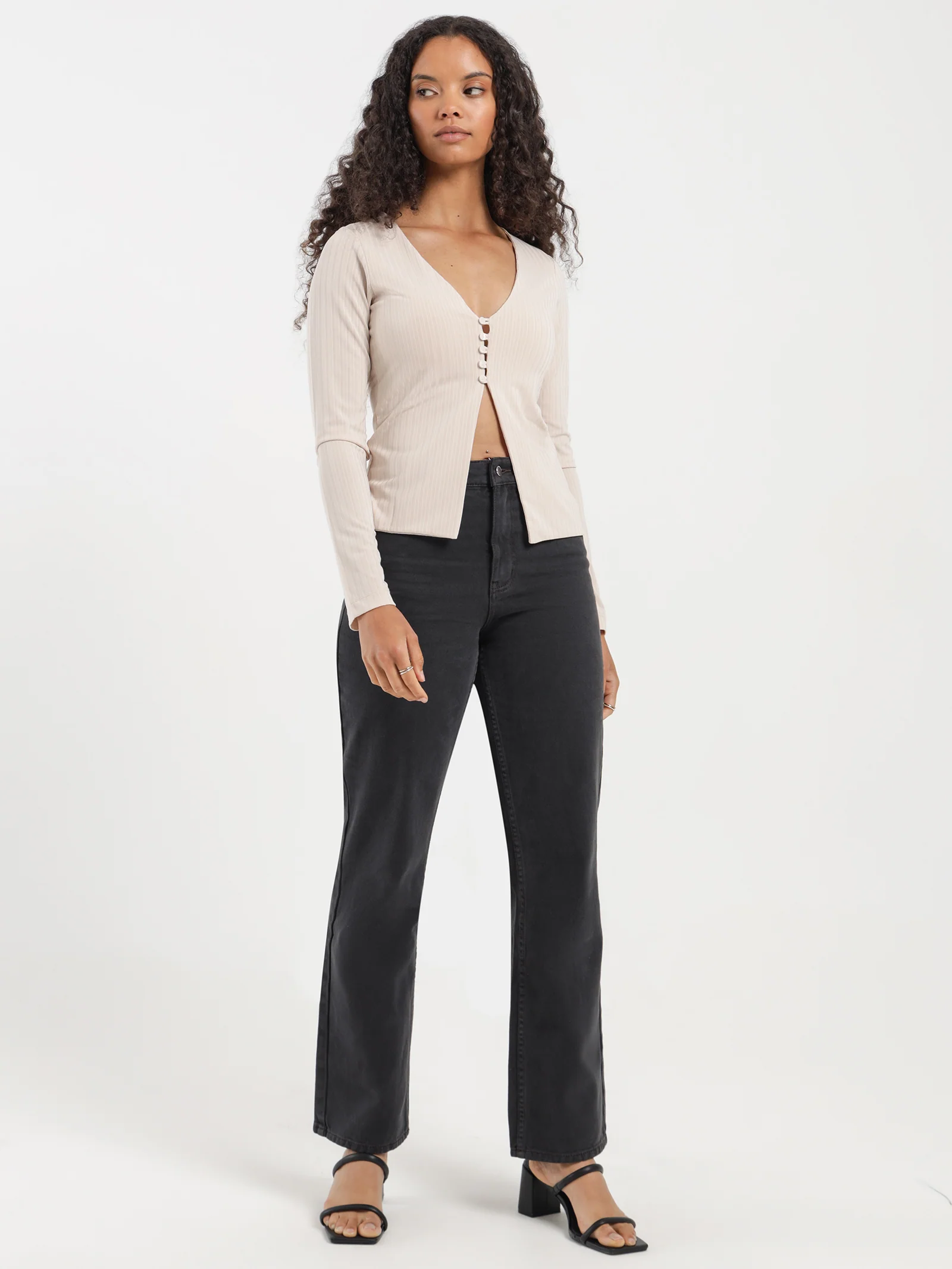 Lilia Rib Cardigan - Image 3
