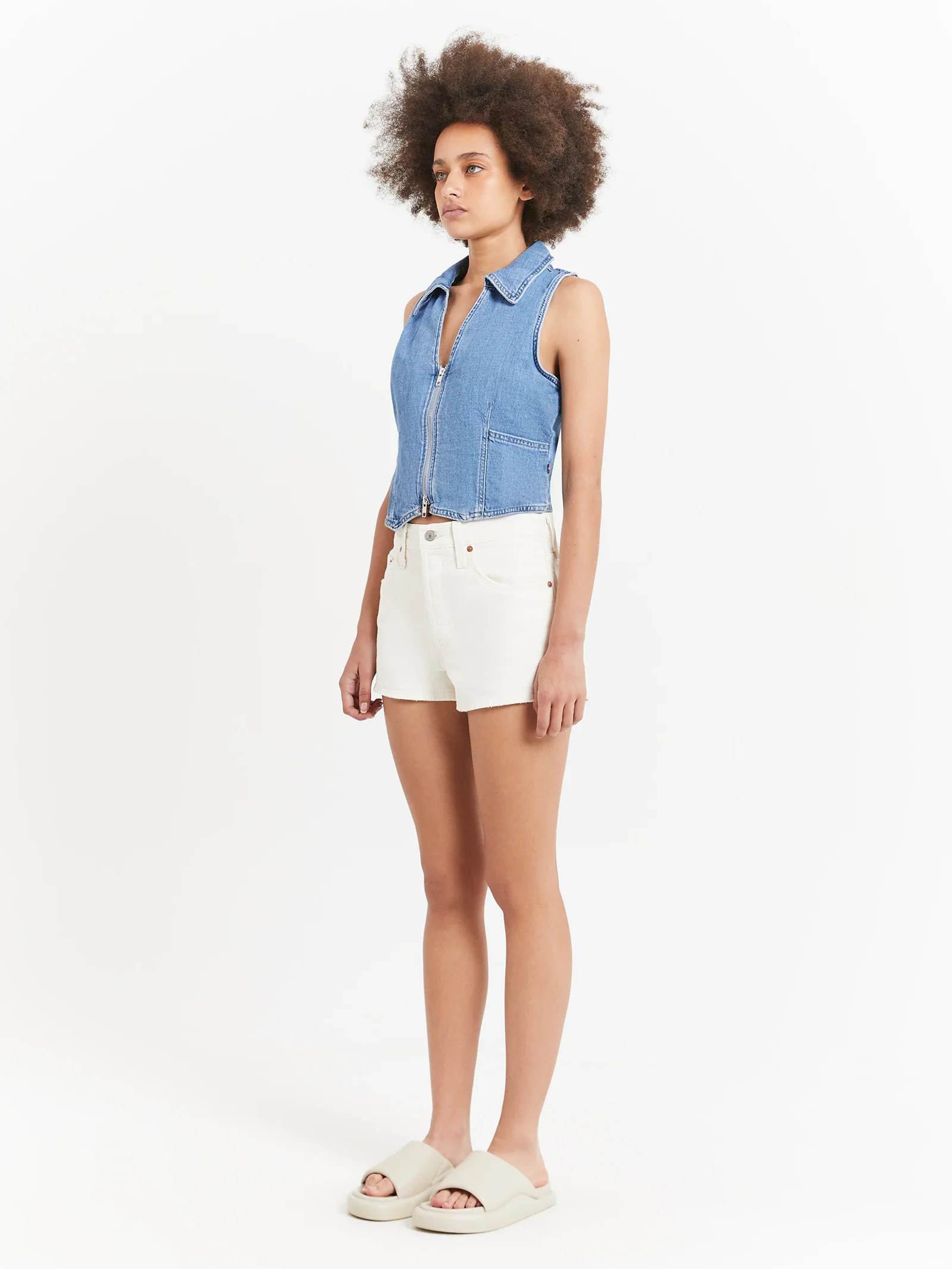 Lilou Denim Vest - Image 4