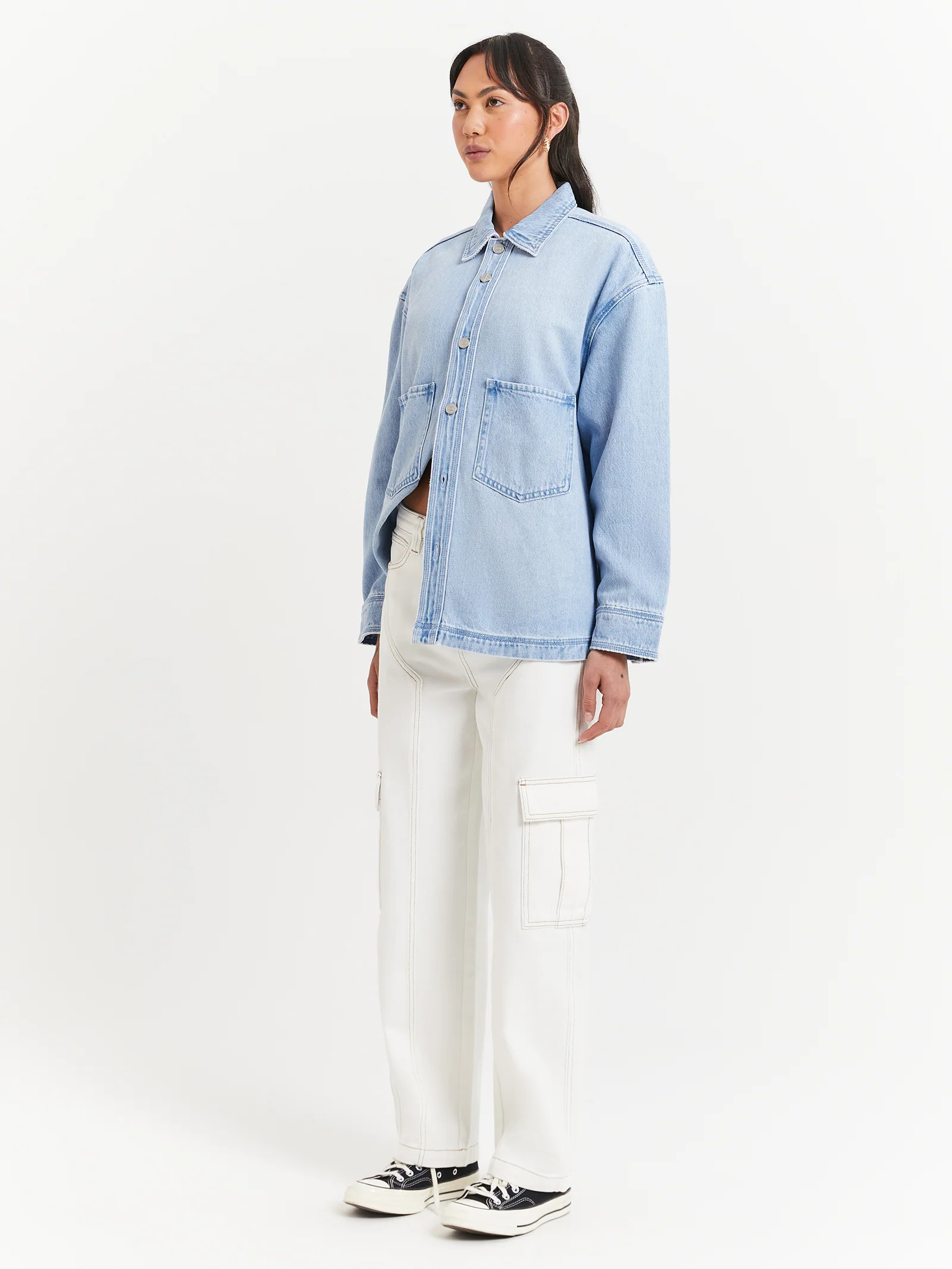 Lima Denim Shacket - Image 4