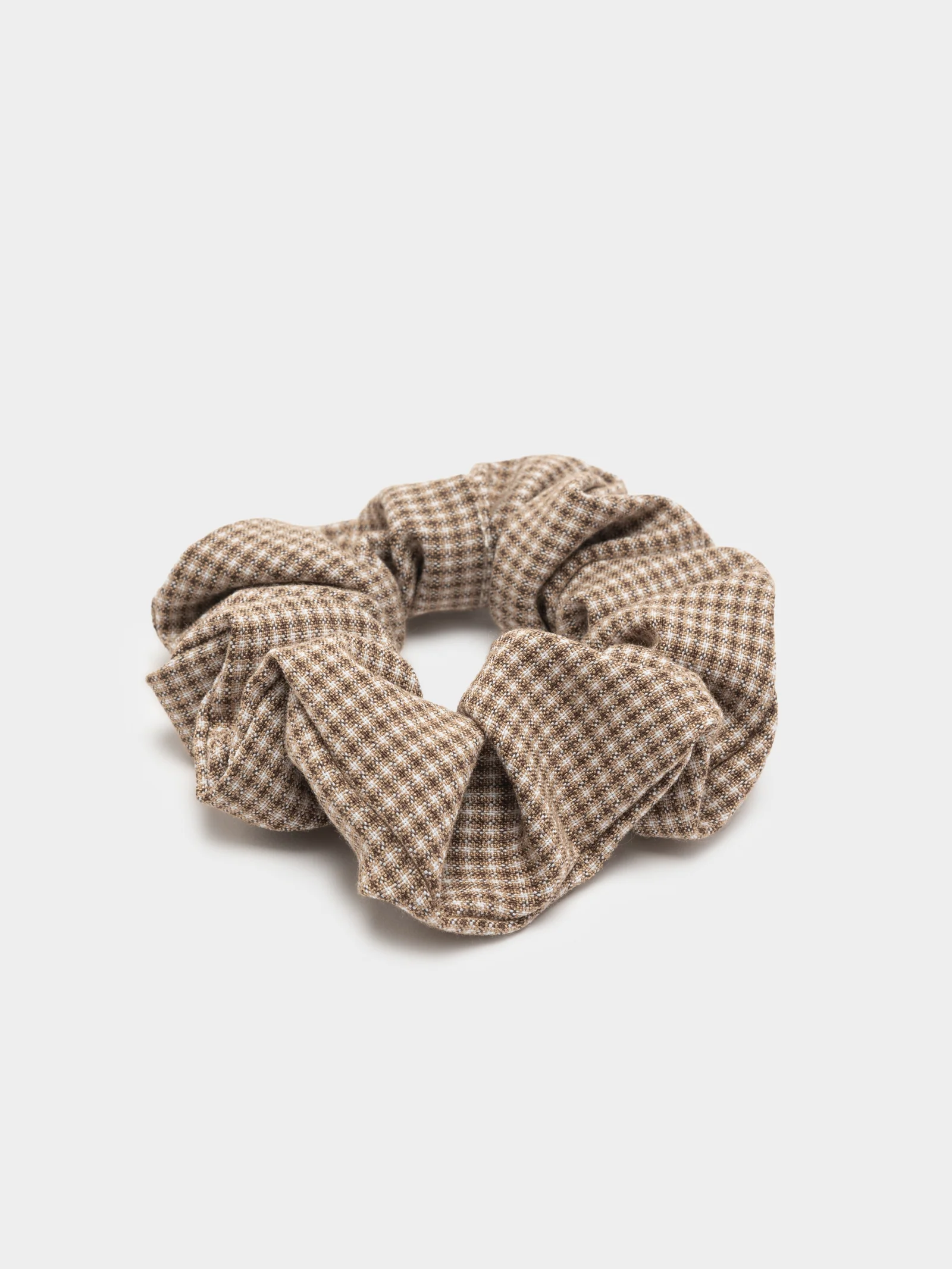 Lina Check Scrunchie - Image 2