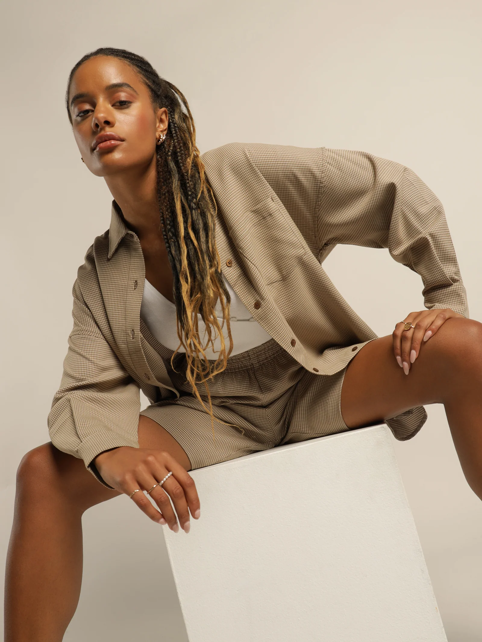 Lina Check Shirt - Image 2