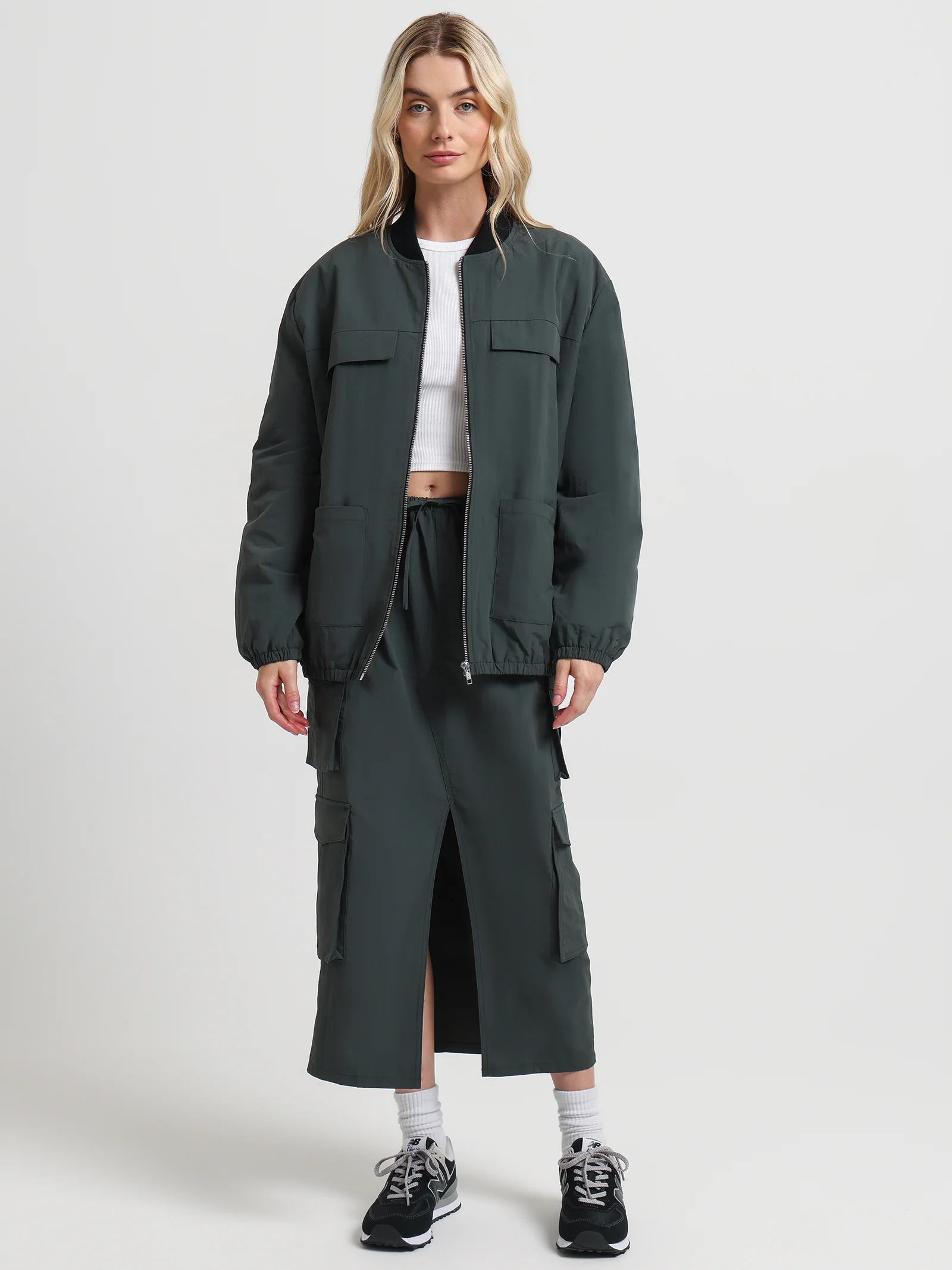 Lincoln Parachute Midi Skirt - Image 2