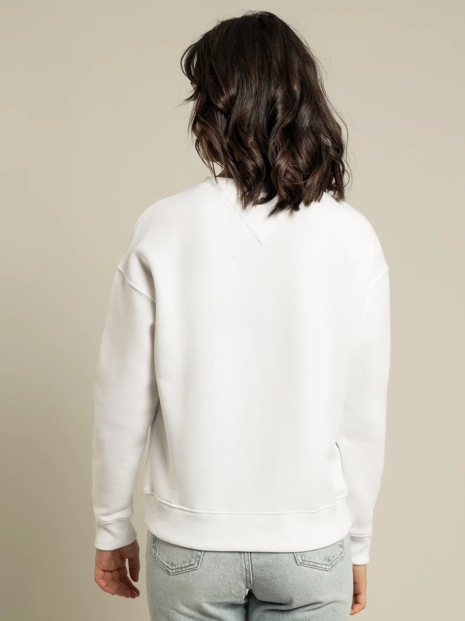 Linear Chest Logo Crew Neck Sweatshirt - Image 6