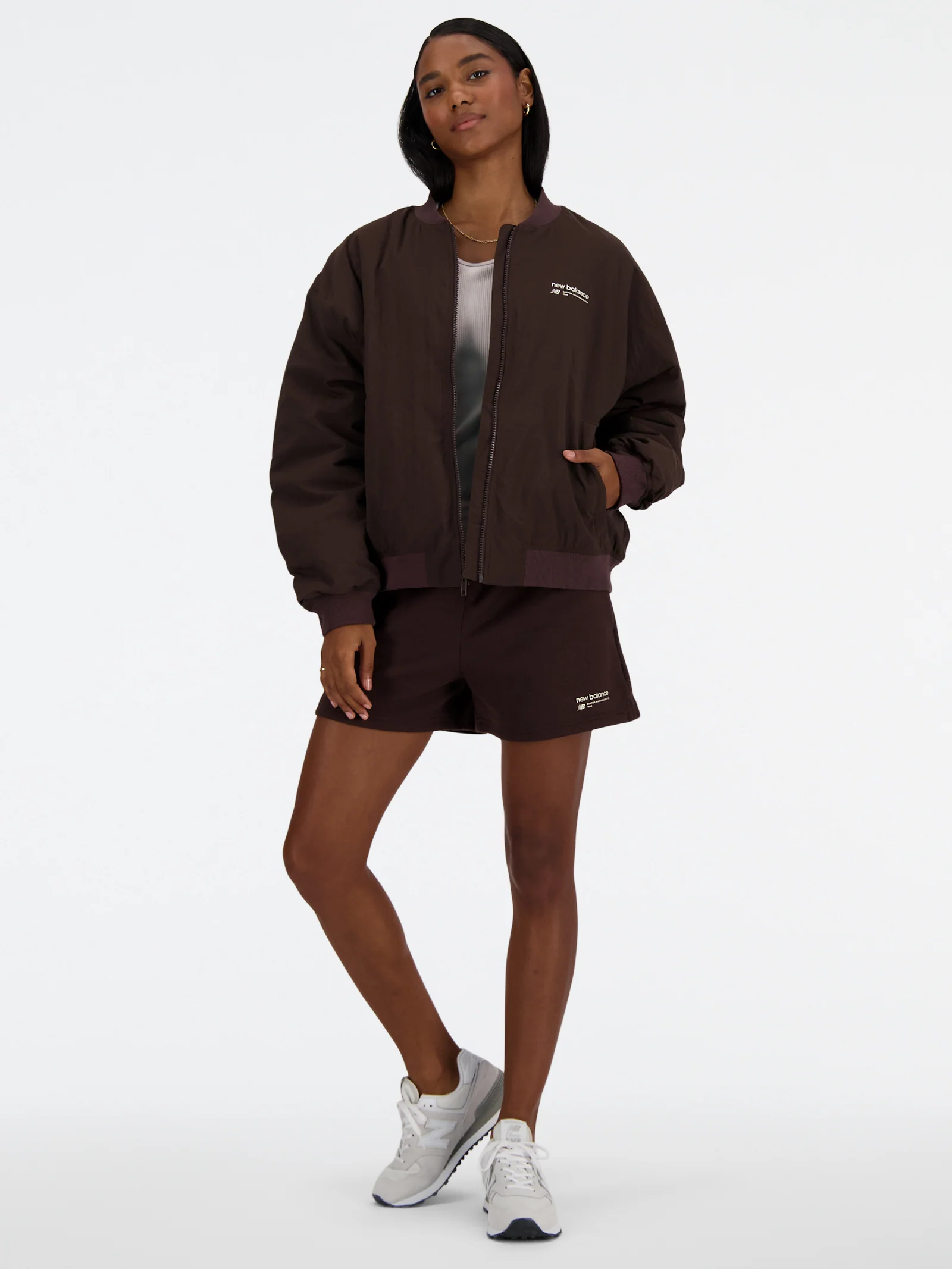 Linear Heritage Woven Bomber Jacket - Image 2