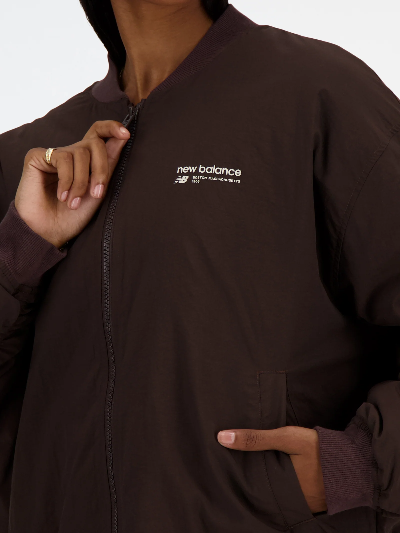Linear Heritage Woven Bomber Jacket - Image 3