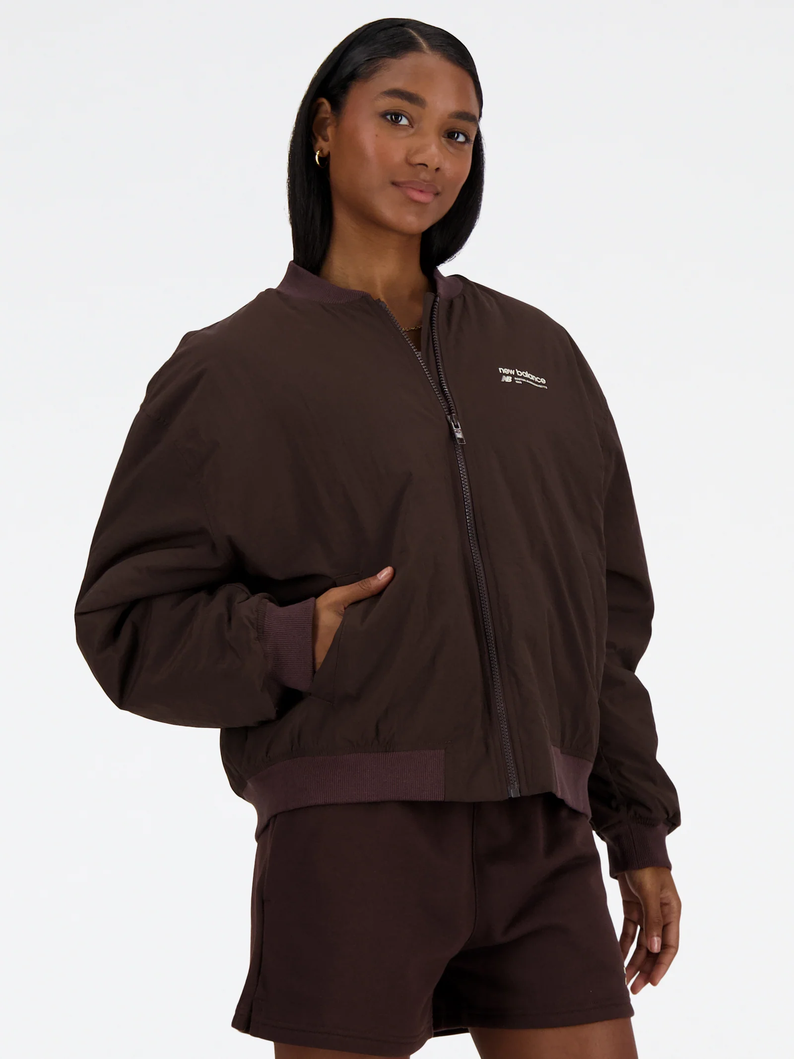 Linear Heritage Woven Bomber Jacket - Image 4
