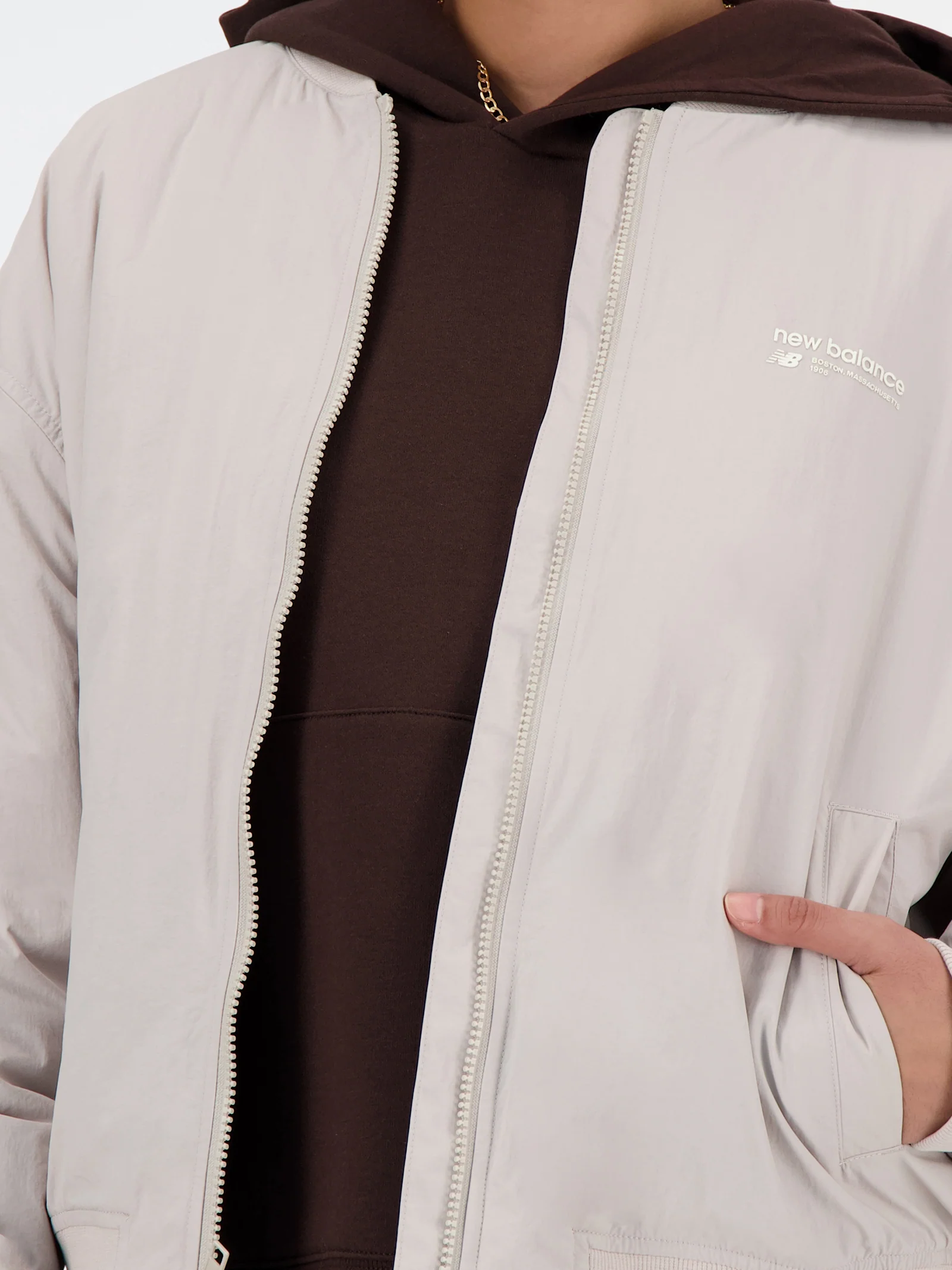 Linear Heritage Woven Bomber Jacket - Image 3