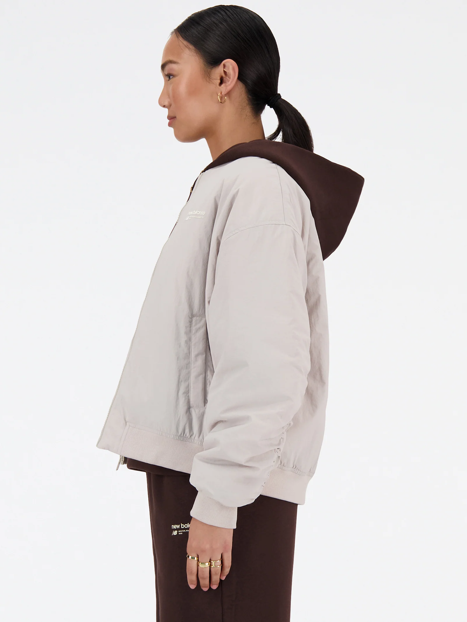 Linear Heritage Woven Bomber Jacket - Image 5