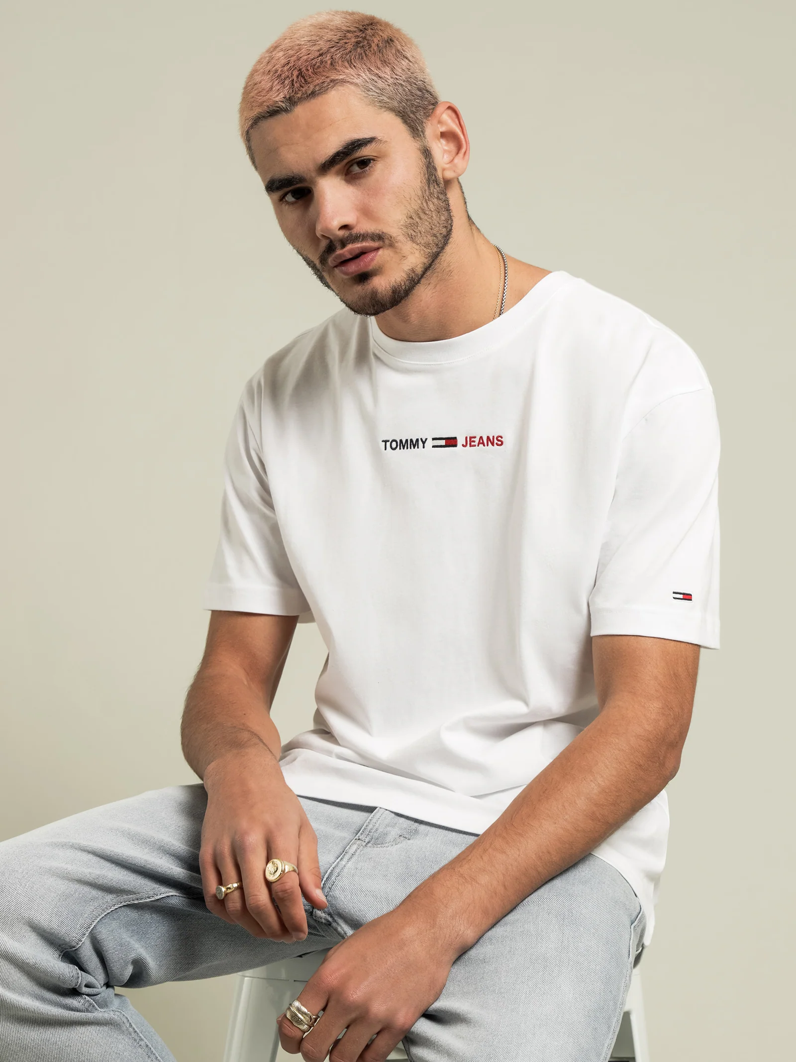 Linear Logo Organic Cotton T-Shirt - Image 2