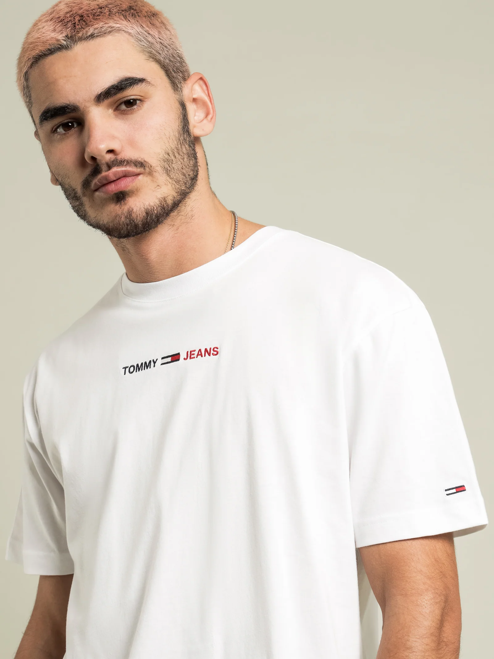 Linear Logo Organic Cotton T-Shirt - Image 4