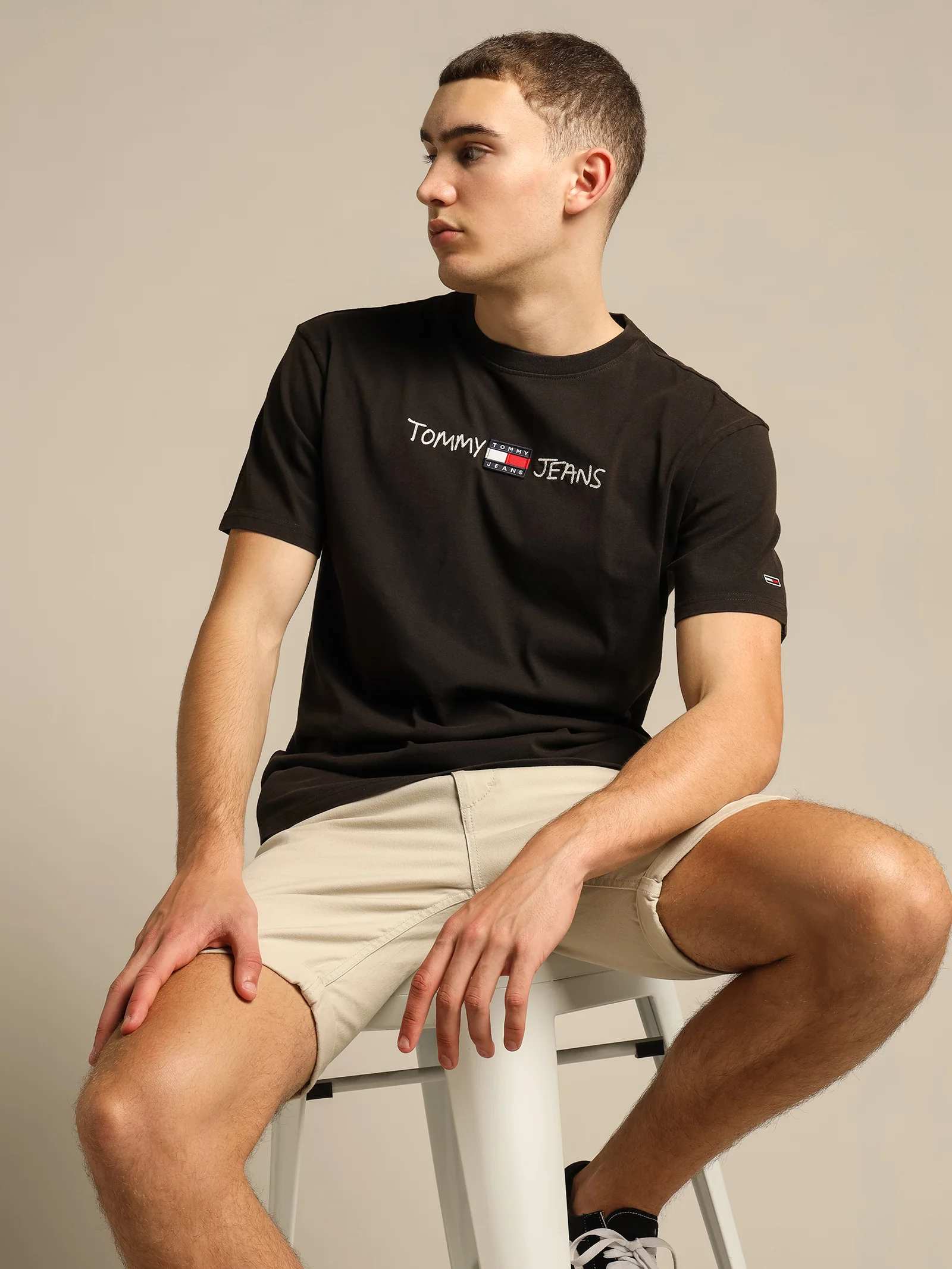 Linear Written Logo T-Shirt - Image 2