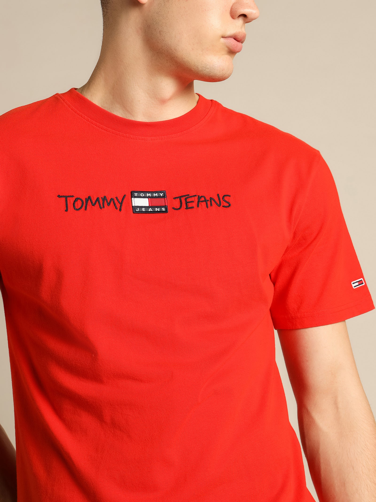 Linear Written Logo T-Shirt - Image 4
