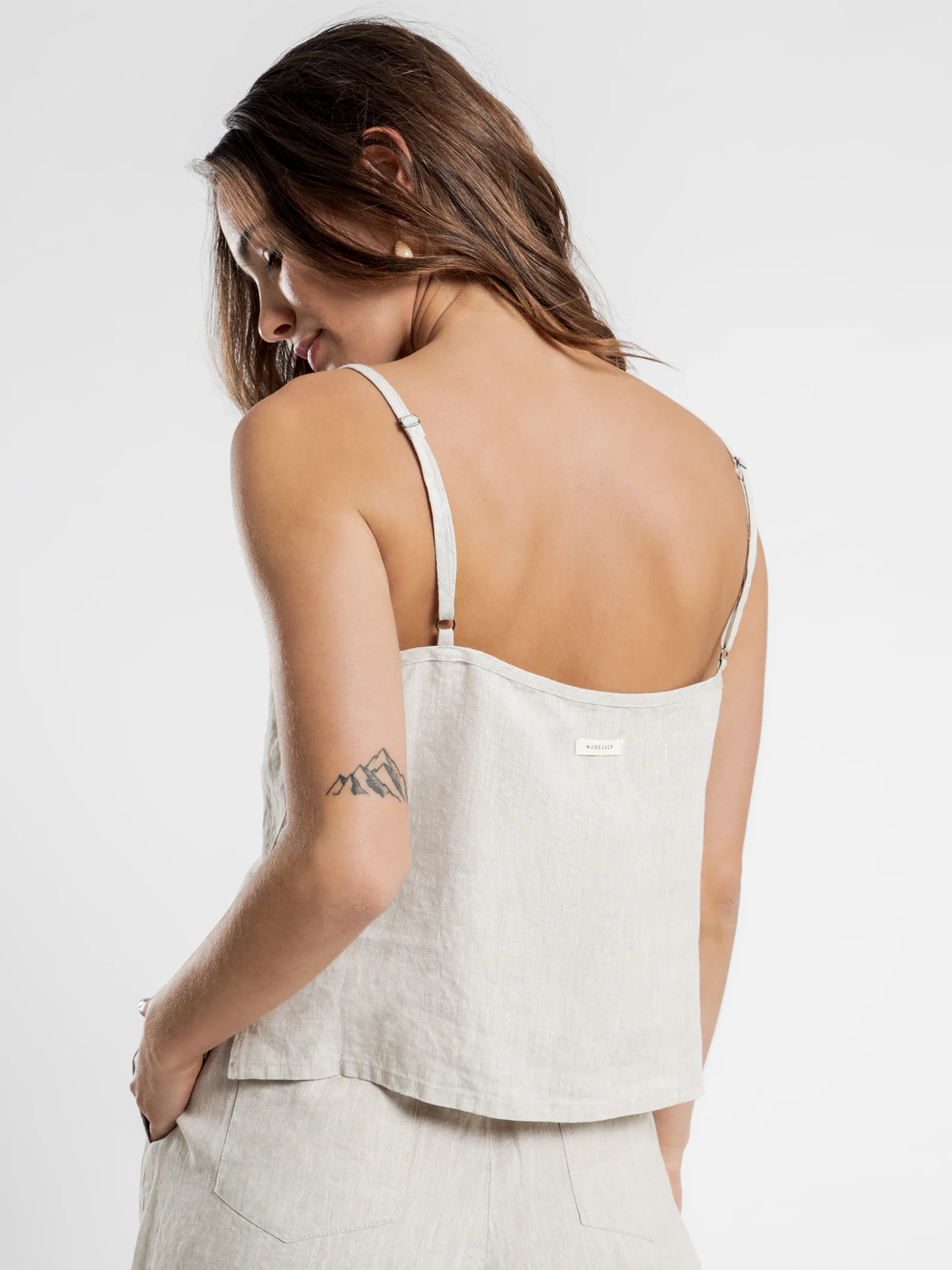 Linen Lounge Cami - Image 5
