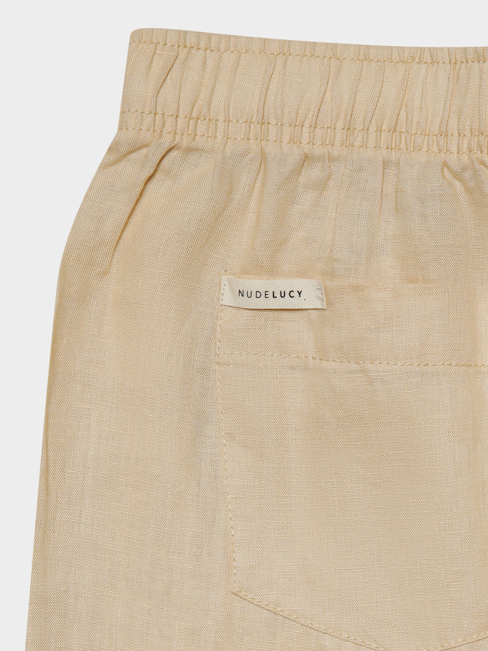 Linen Lounge Crop Pants - Image 8