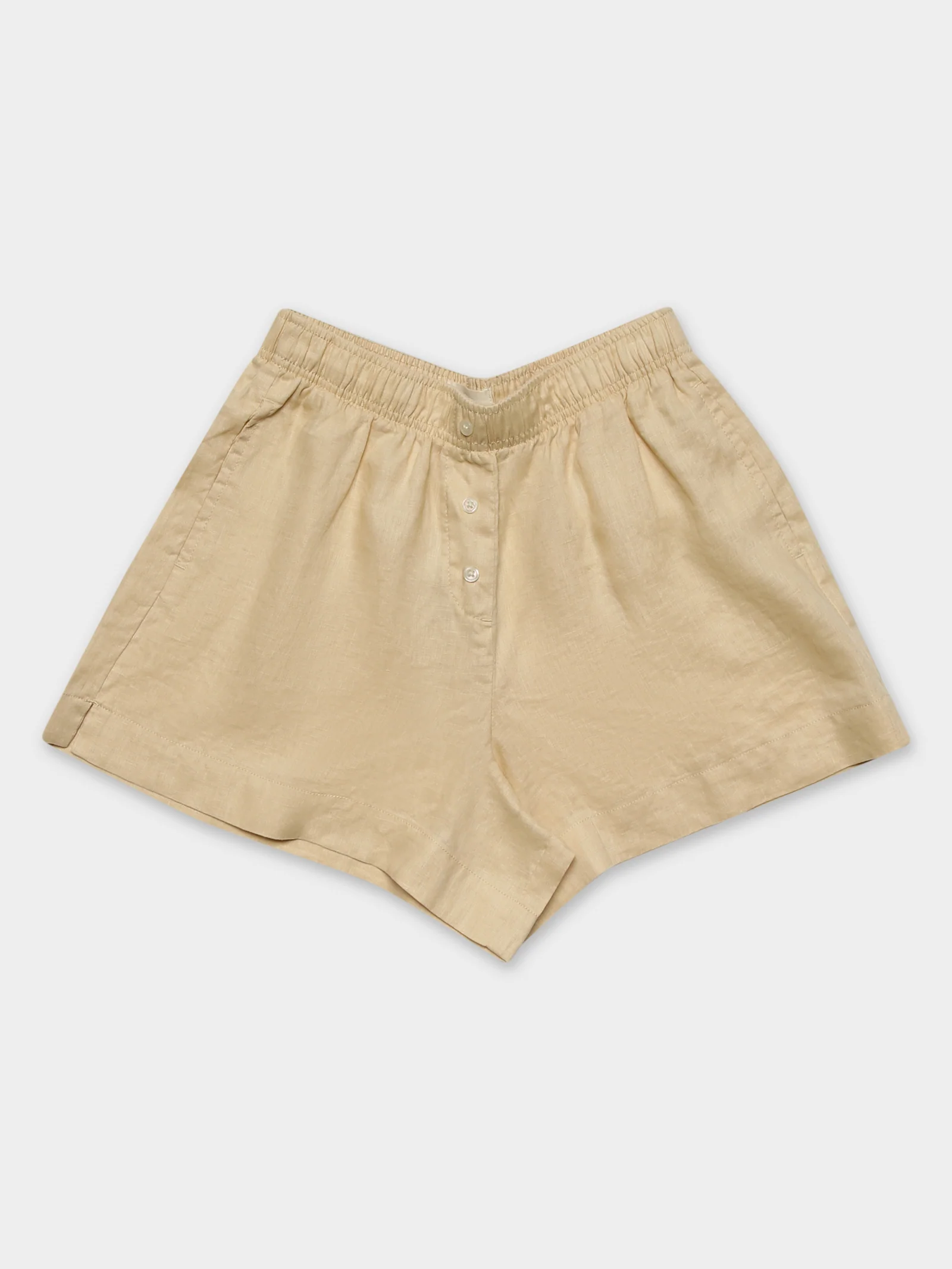 Linen Lounge Shorts - Image 8