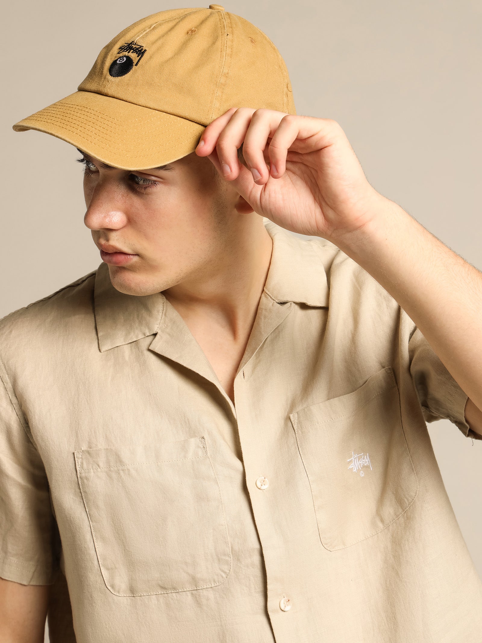 Linen Short Sleeve Shirt - Image 5