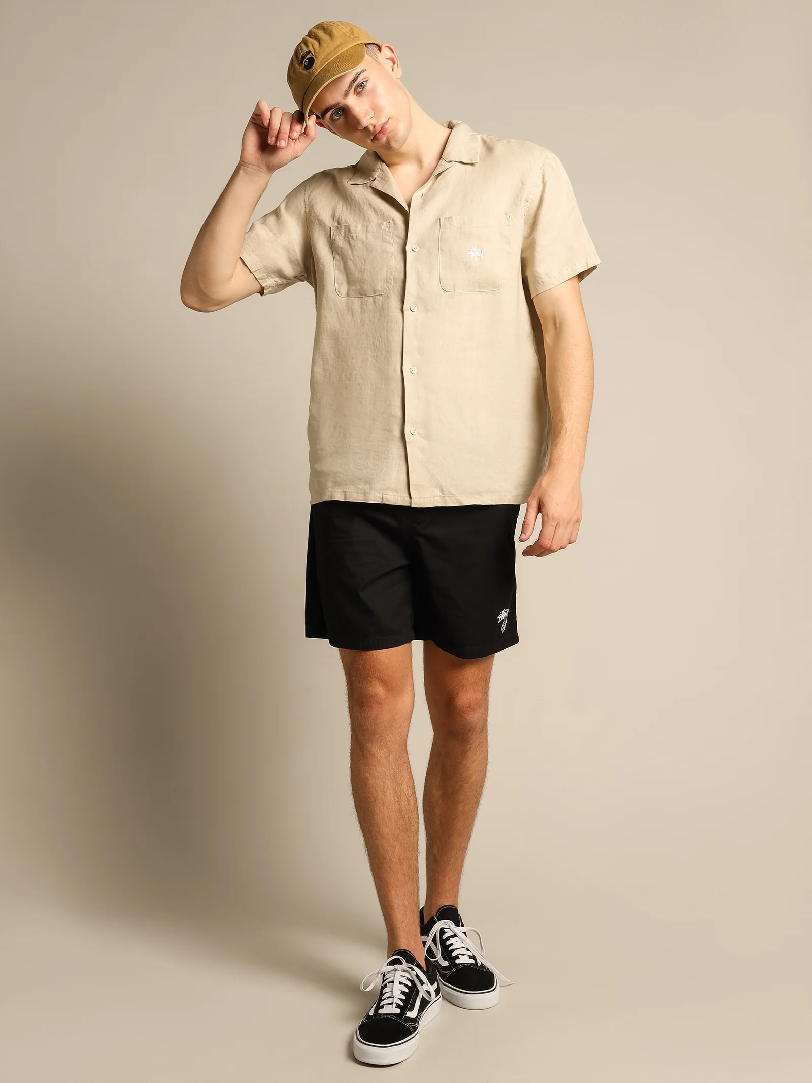 Linen Short Sleeve Shirt - Image 6
