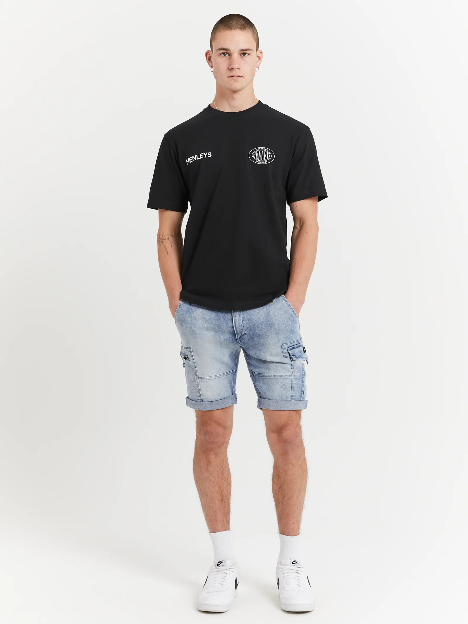 Lione Denim Shorts - Image 2