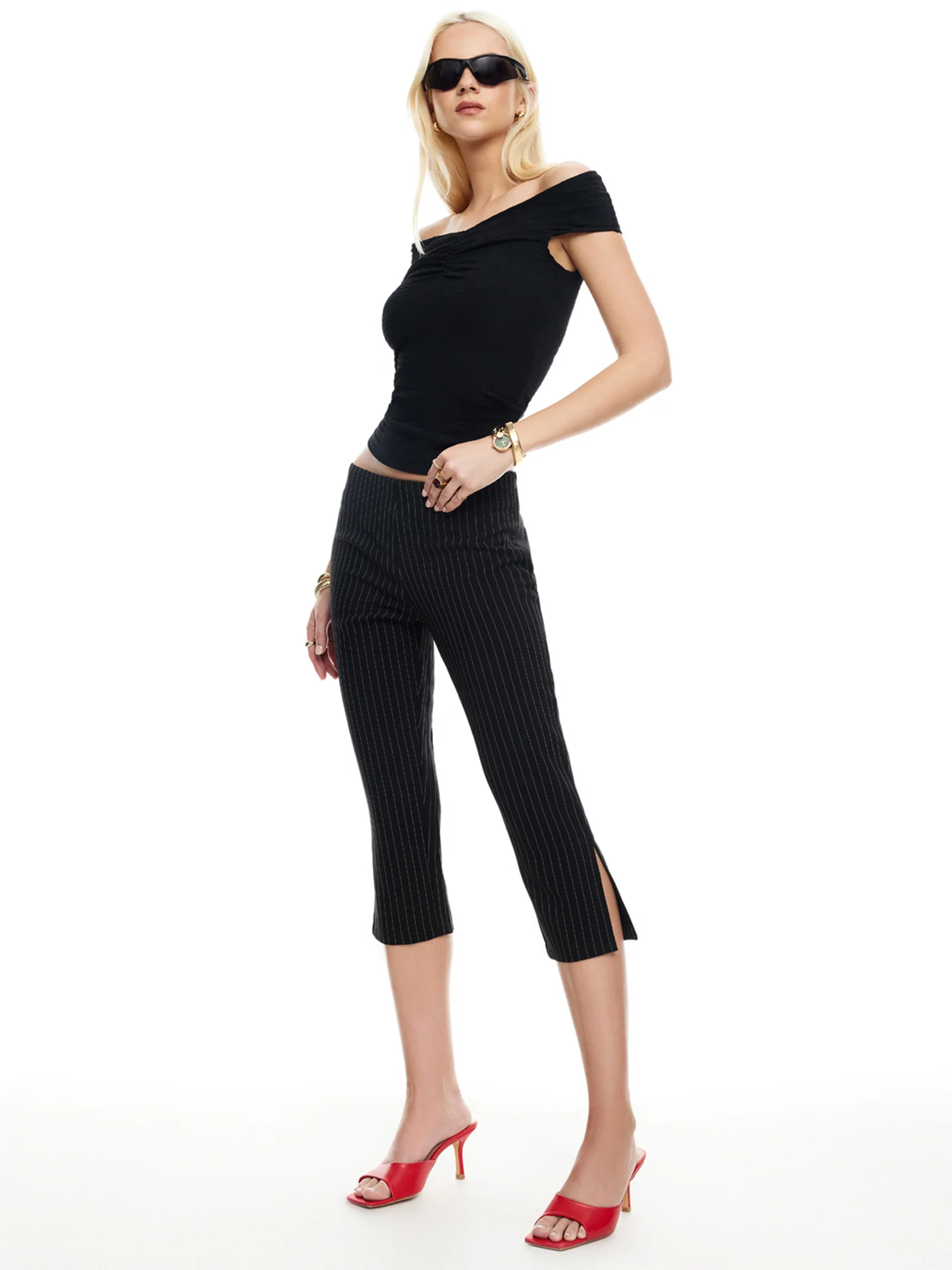 Crue Off Shoulder Top - Image 4