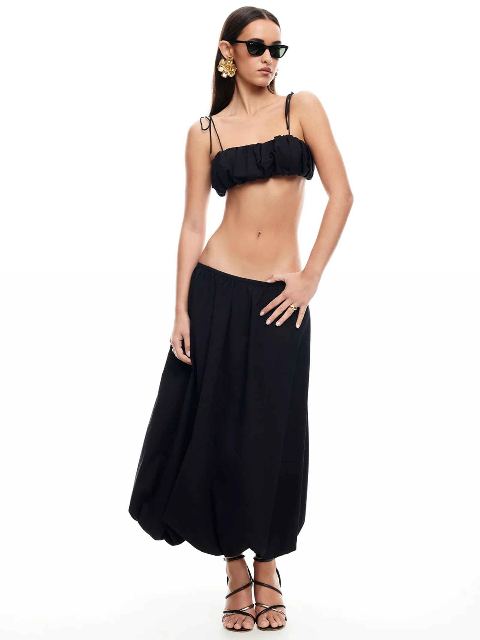Intuition Bubble Midi Skirt - Image 2
