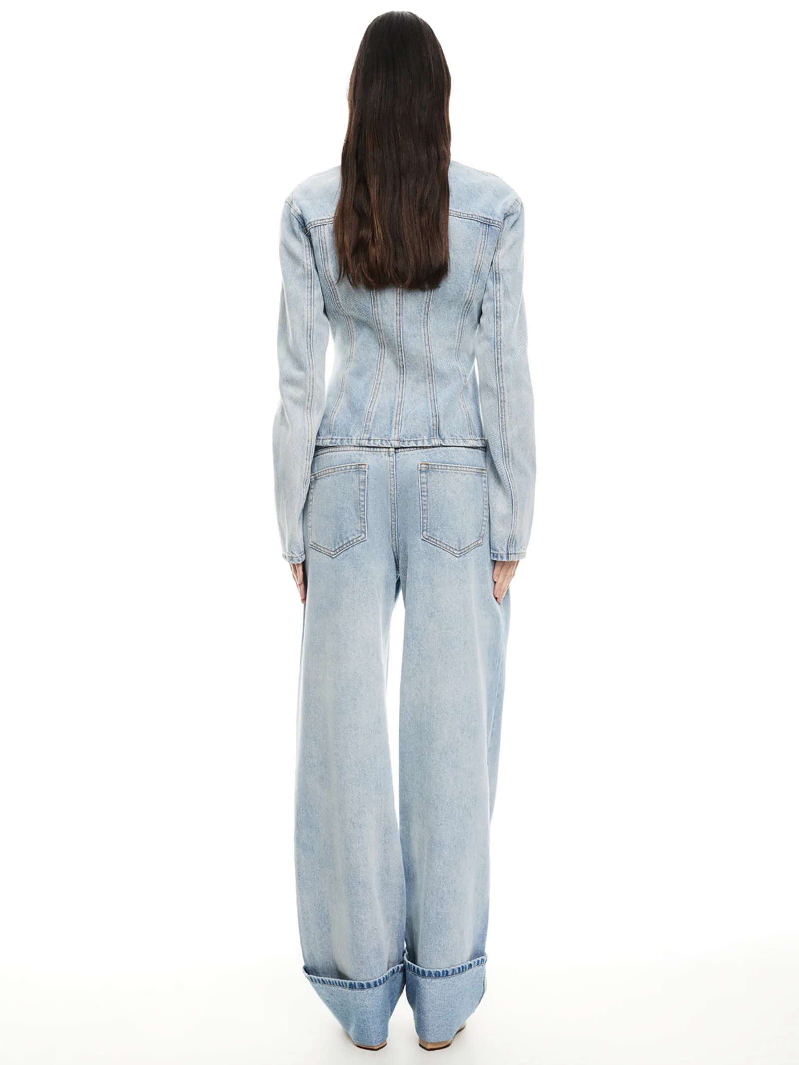 Top Model Cuffed Jeans - Image 2