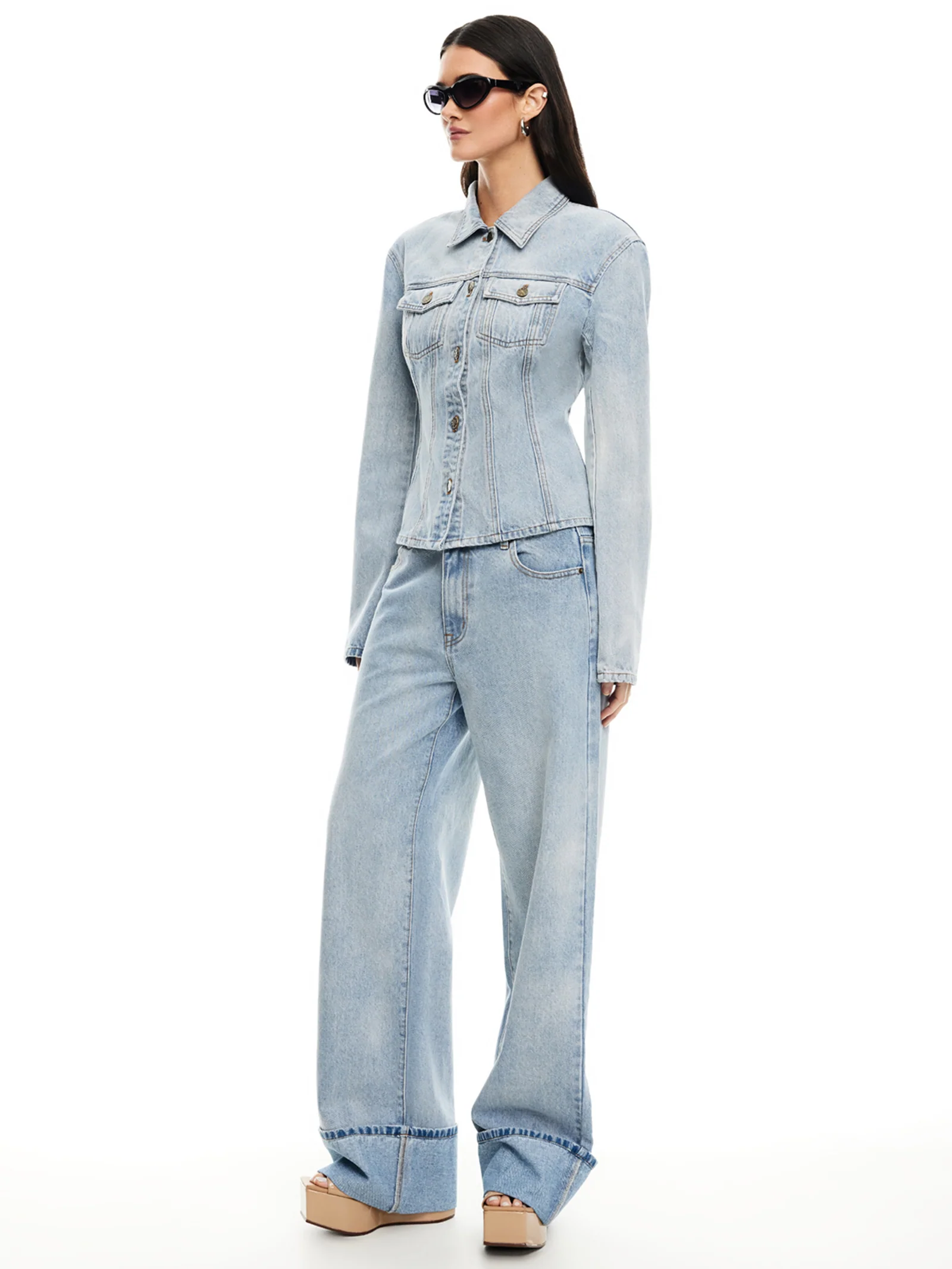 Top Model Cuffed Jeans - Image 3