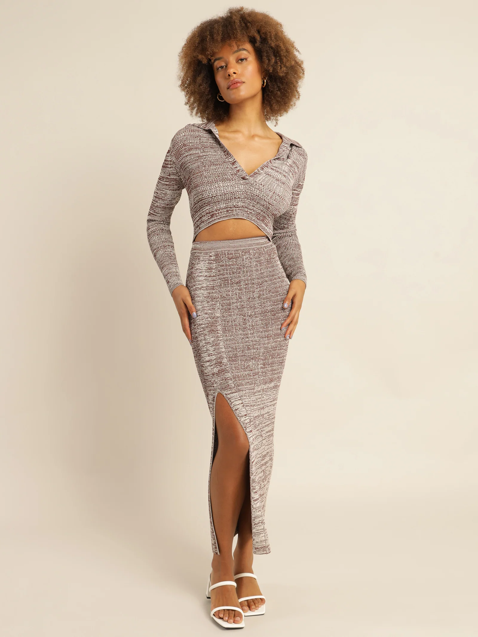 Liya Knit Maxi Skirt - Image 4