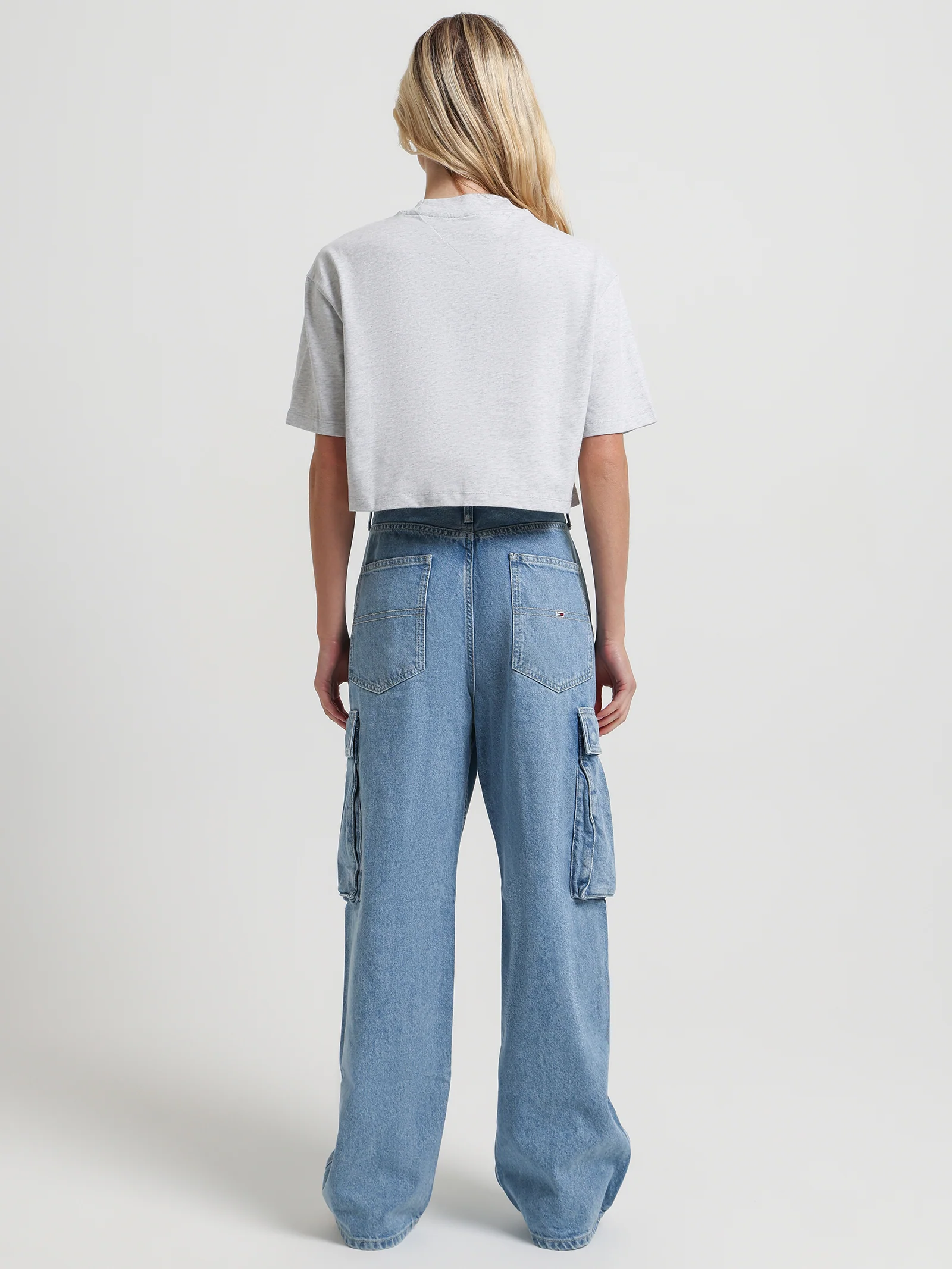 Logo Brushed Jersey Crop Top - Image 5