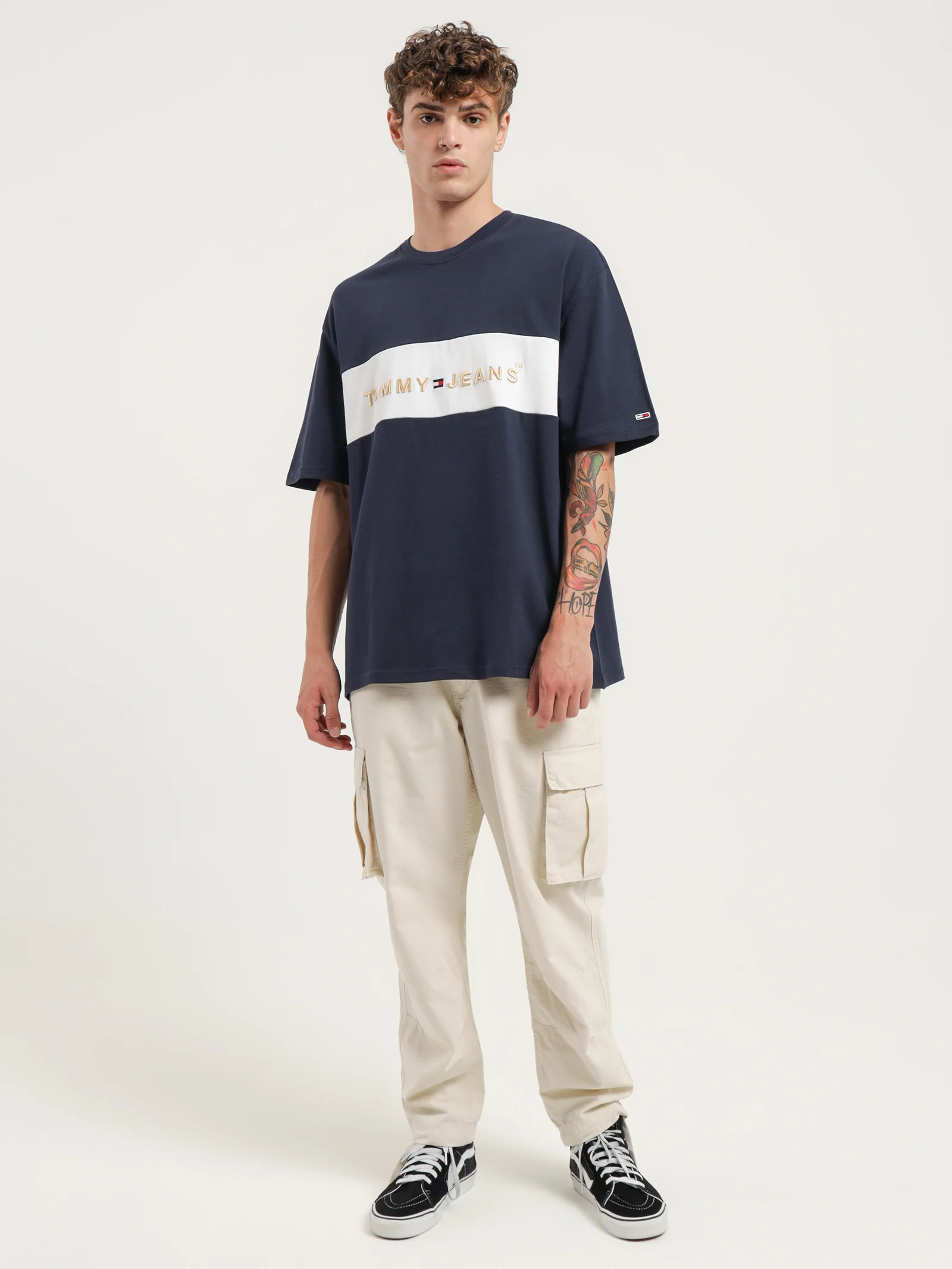Logo Colour Blocked T-Shirt - Image 2