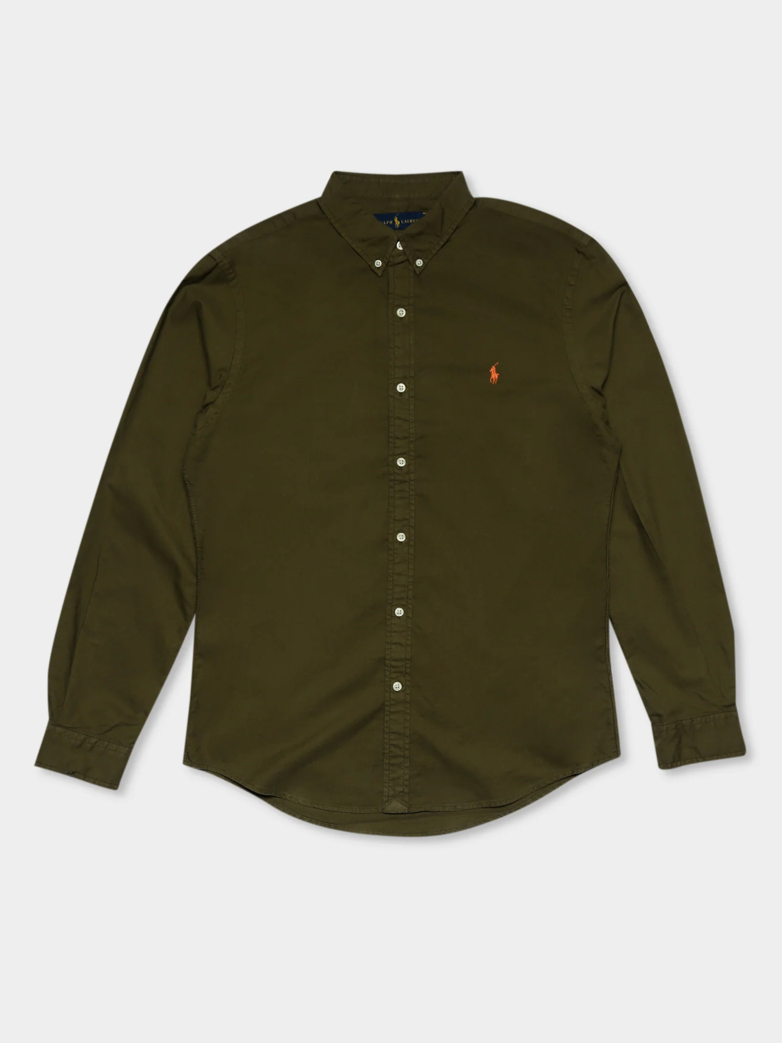 Logo Embroidered Long Sleeve Shirt - Image 8