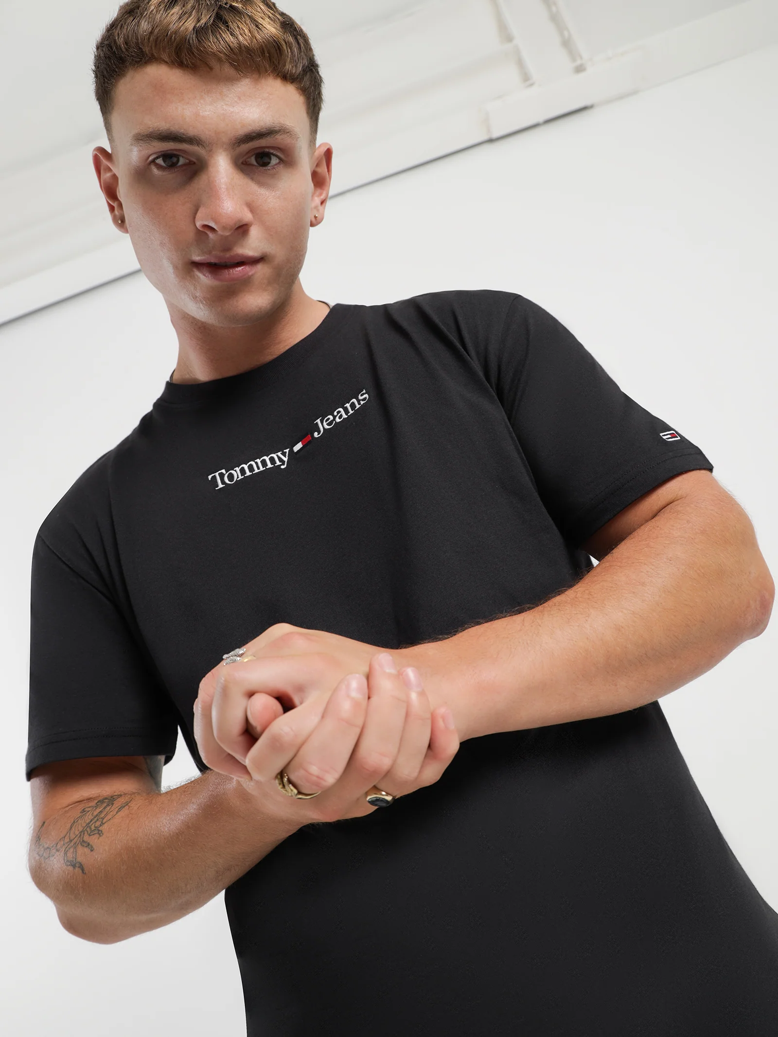 Logo Embroidery Classic Fit T-Shirt - Image 2