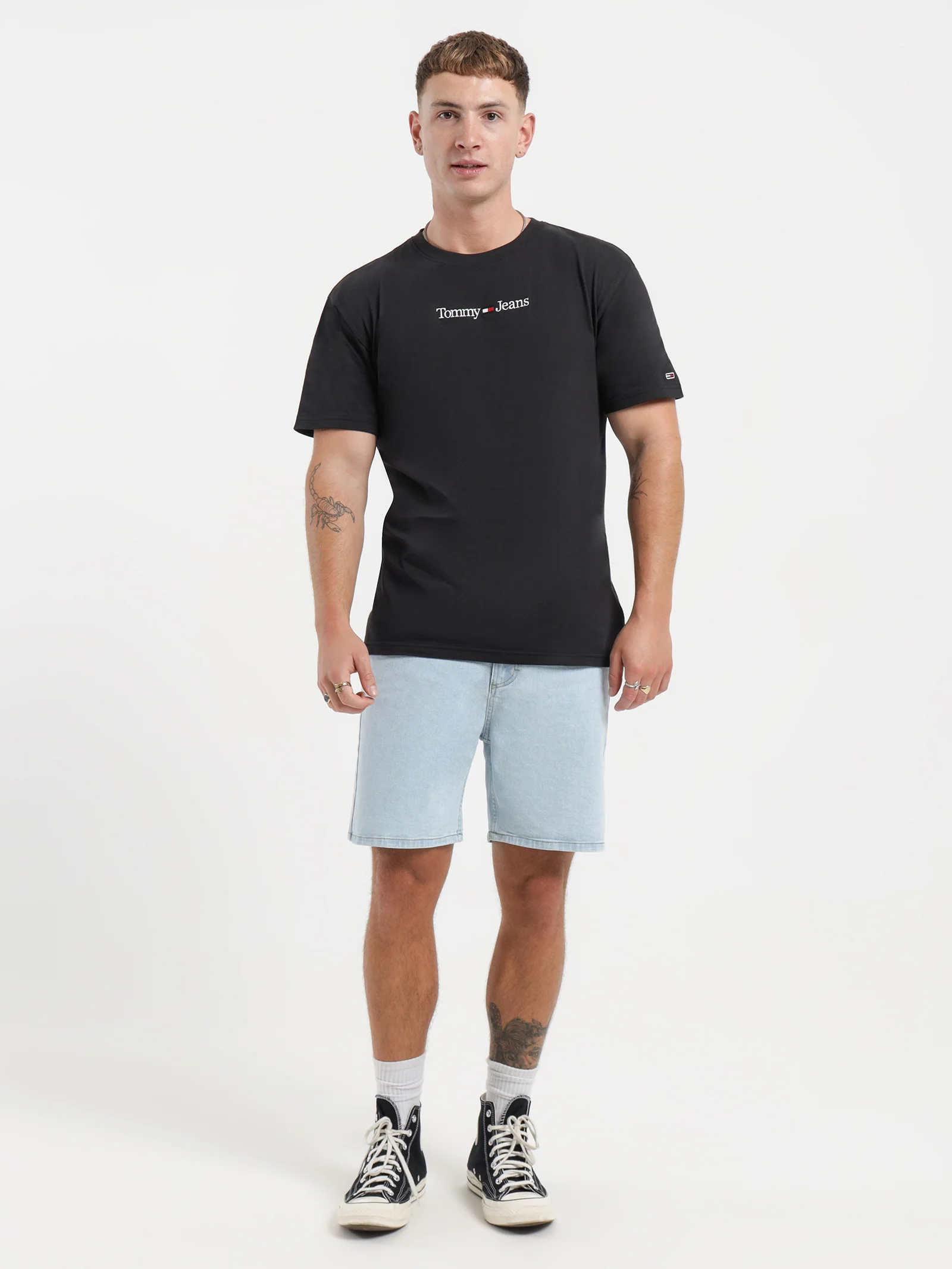 Logo Embroidery Classic Fit T-Shirt - Image 4