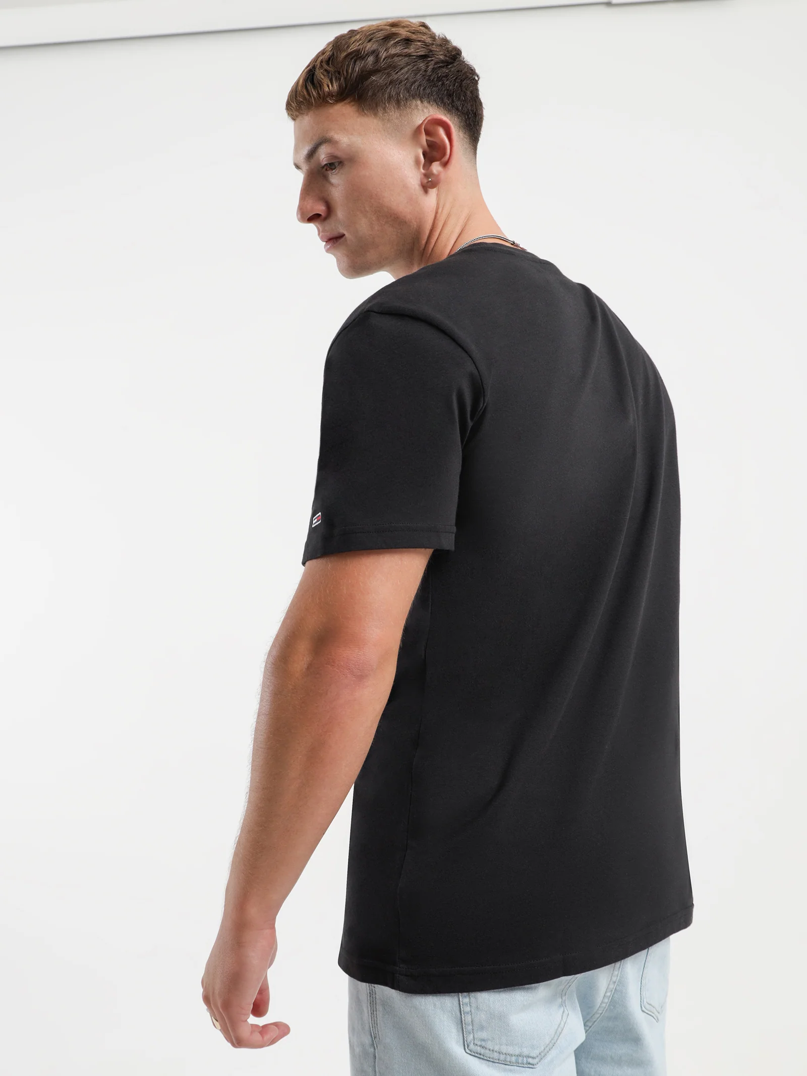 Logo Embroidery Classic Fit T-Shirt - Image 5