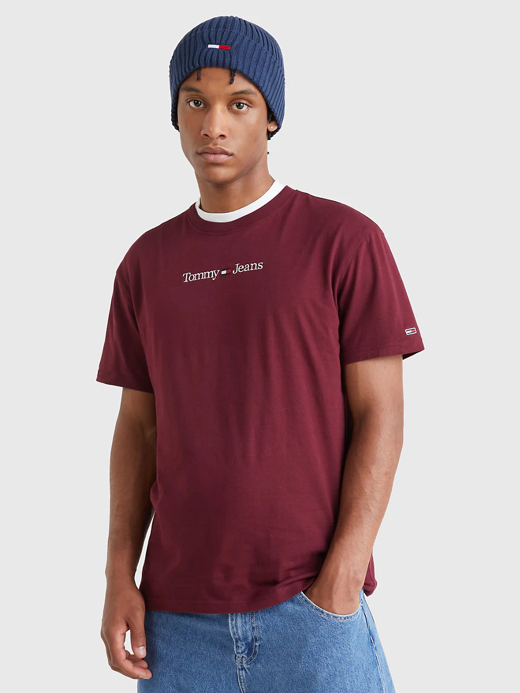 Logo Embroidery Classic Fit T-Shirt