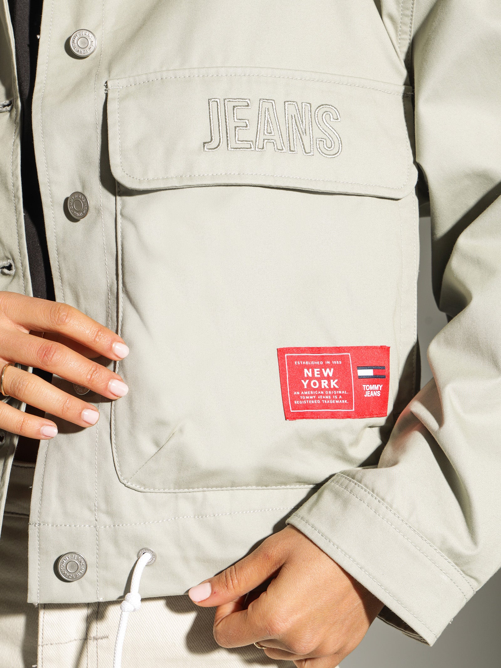 Logo Embroidery Surplus Jacket - Image 3