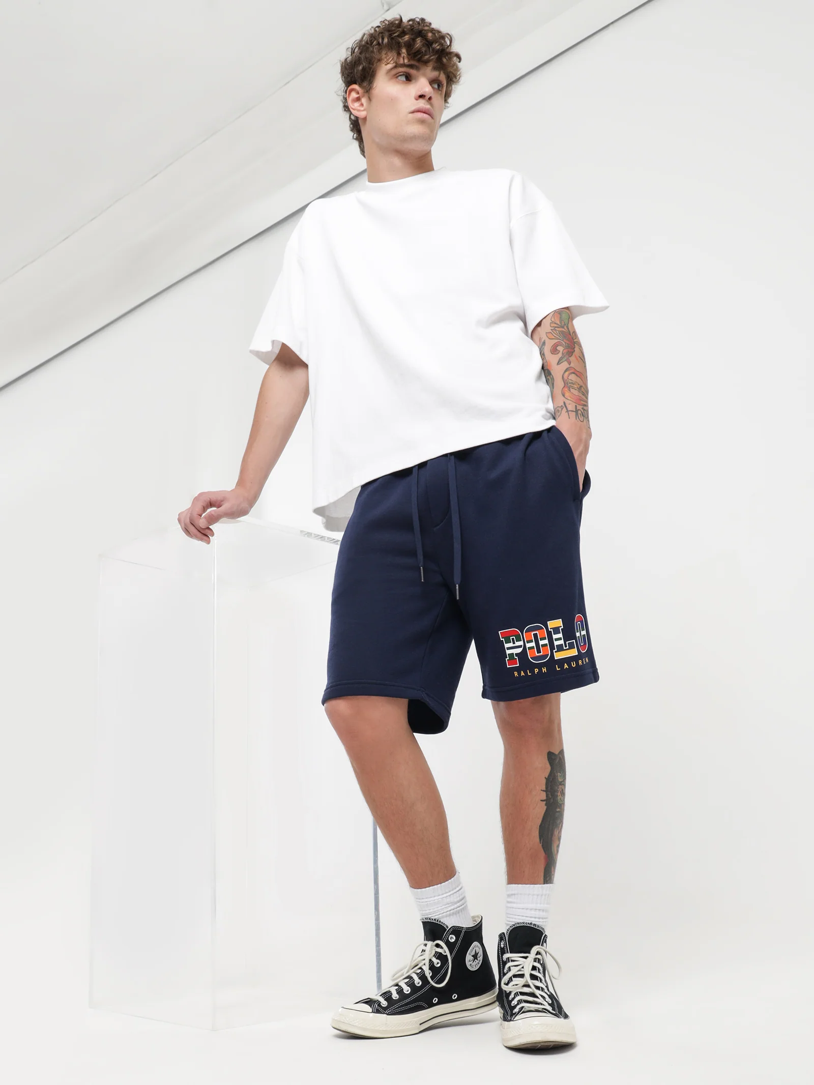 Logo Fleece Shorts - Image 2