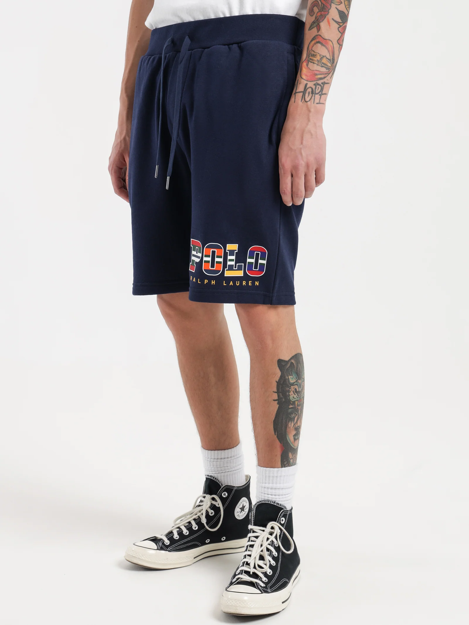Logo Fleece Shorts - Image 3