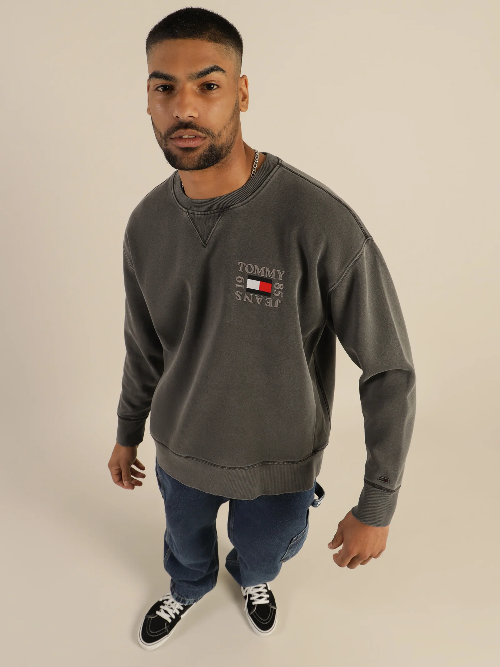 Logo Patch Fleece Sweatshirt - Image 2
