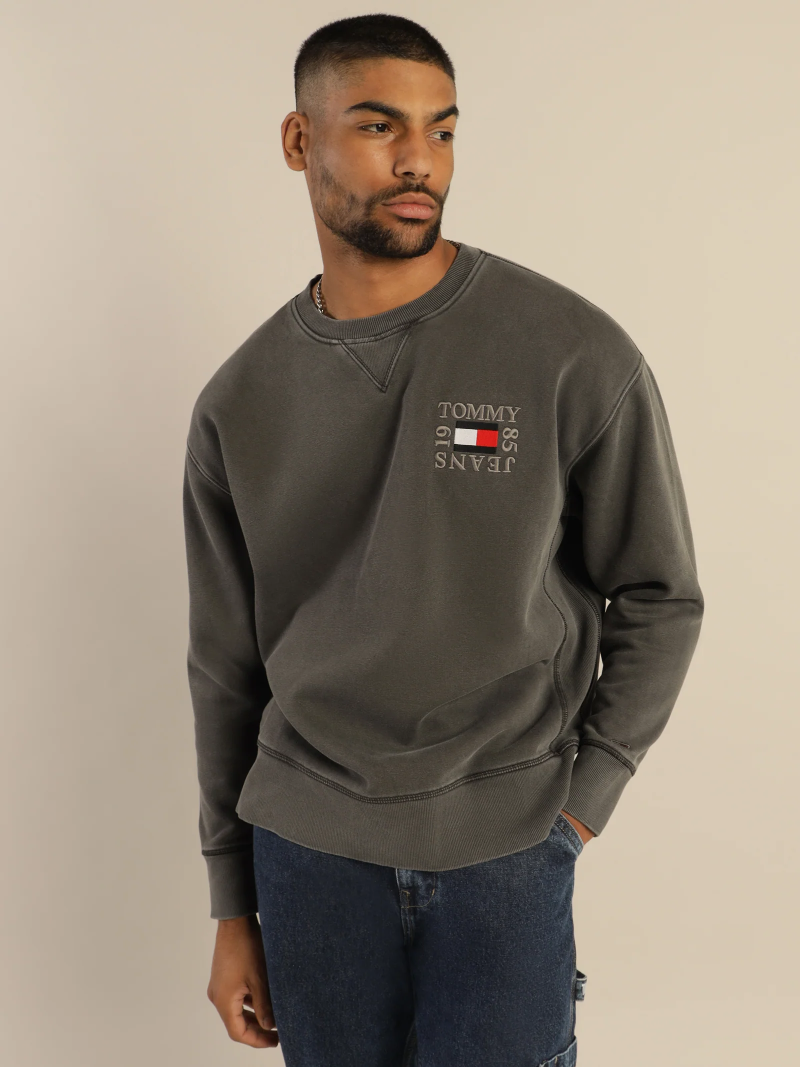Logo Patch Fleece Sweatshirt - Image 3