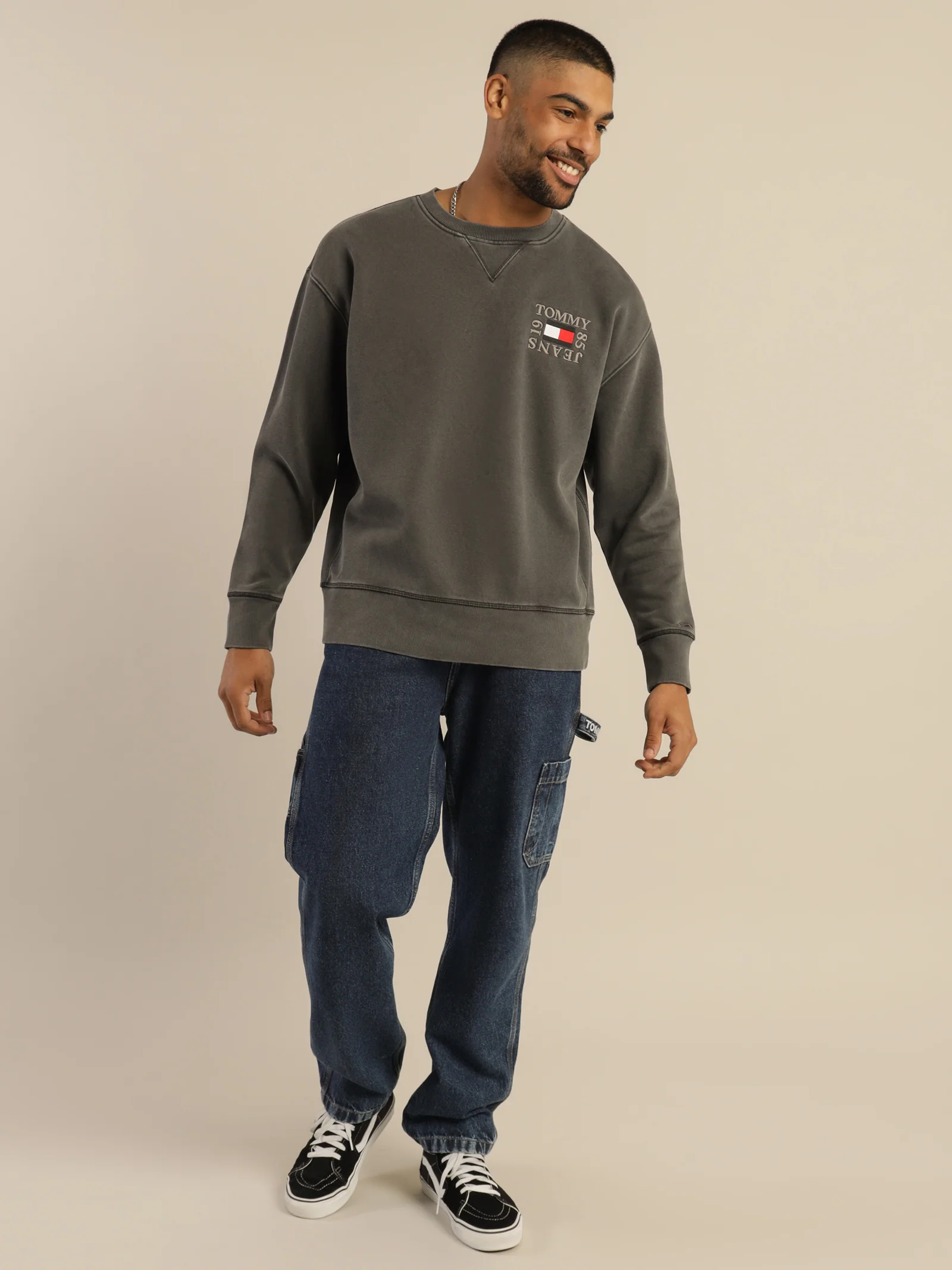 Logo Patch Fleece Sweatshirt - Image 4