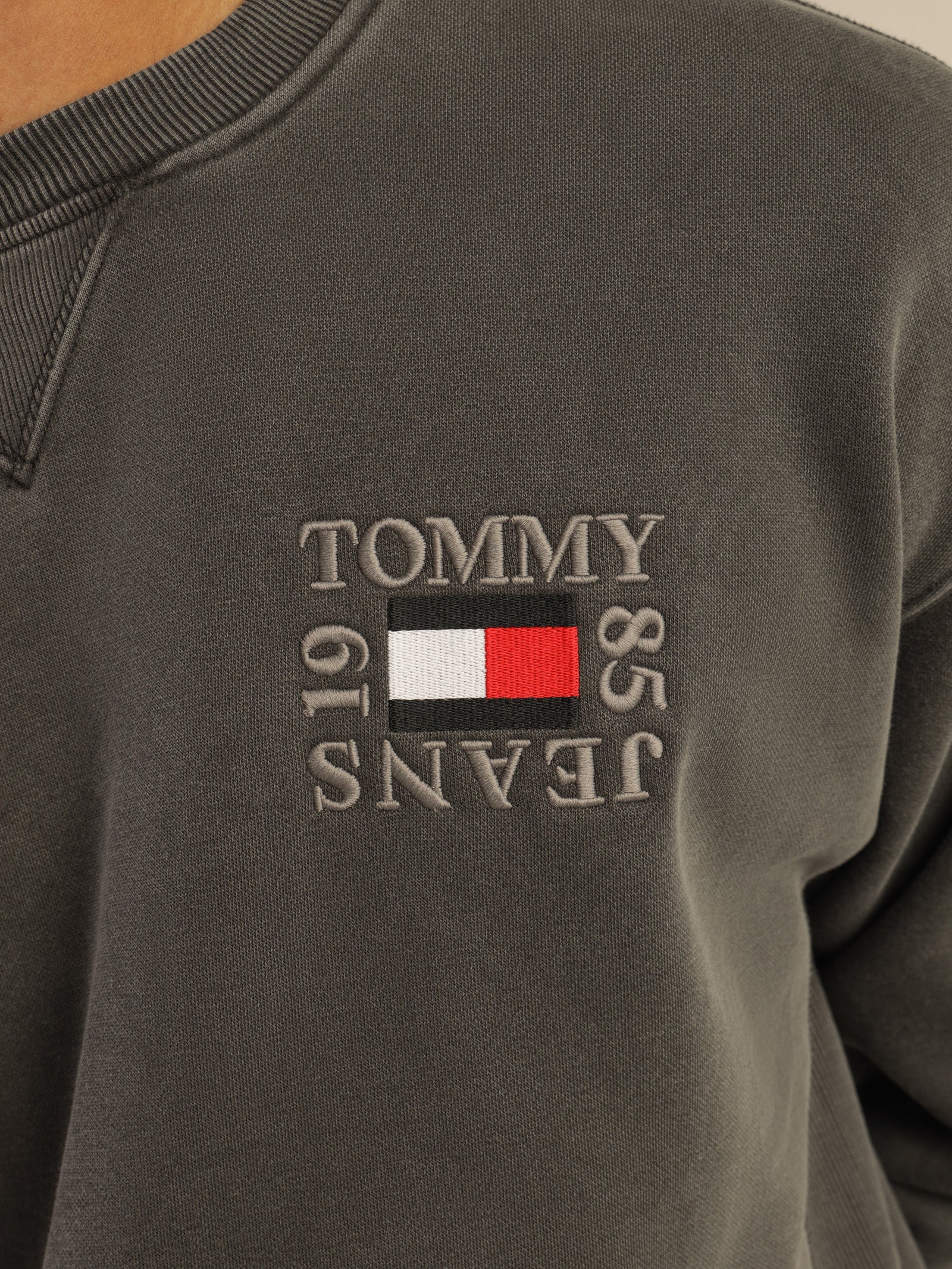 Logo Patch Fleece Sweatshirt - Image 5