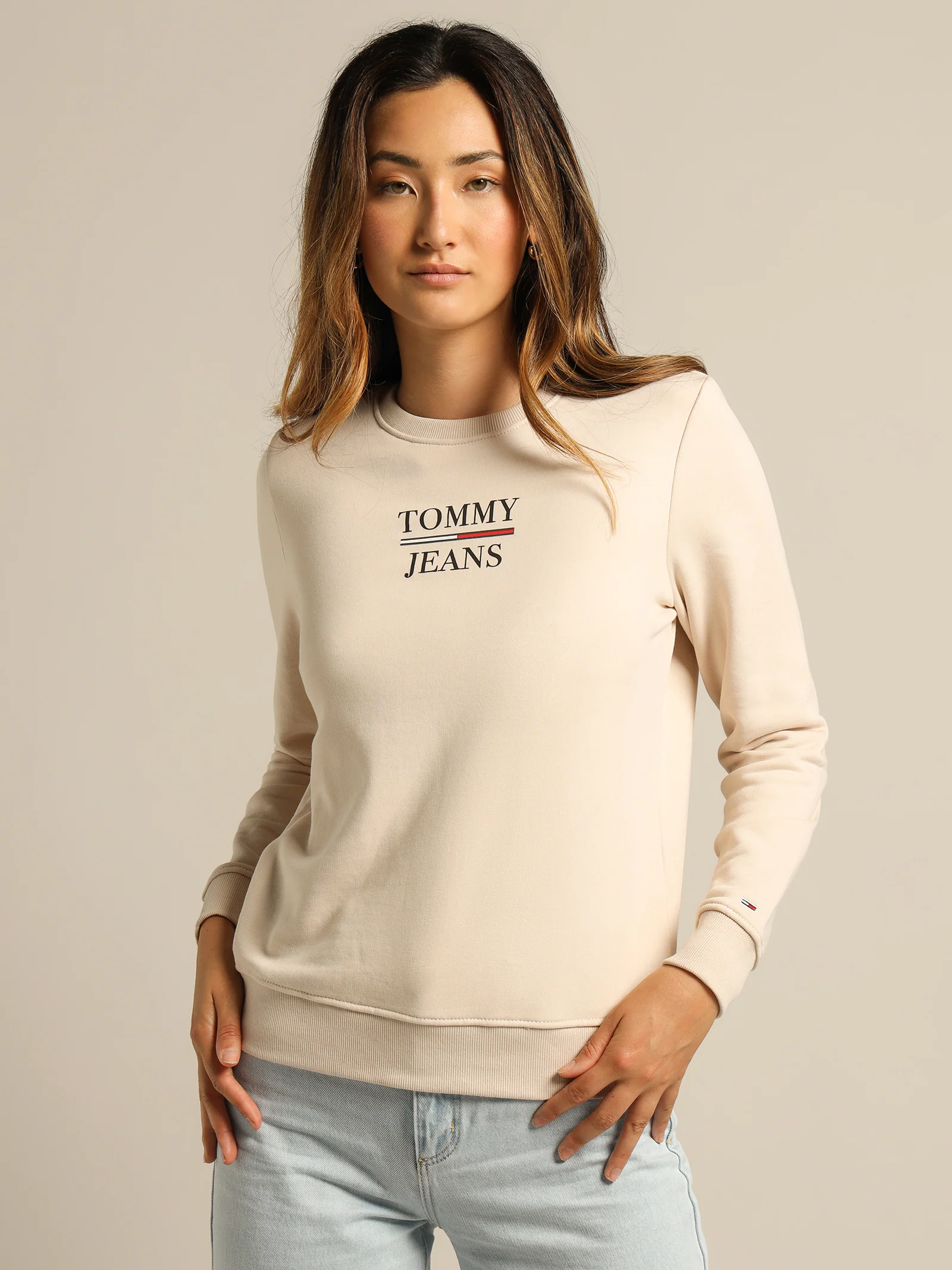 Logo Slim Terry Sweatshirt - Image 2