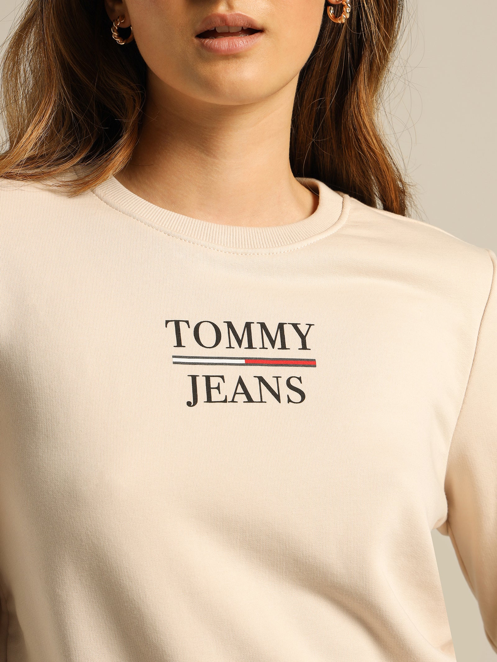 Logo Slim Terry Sweatshirt - Image 3
