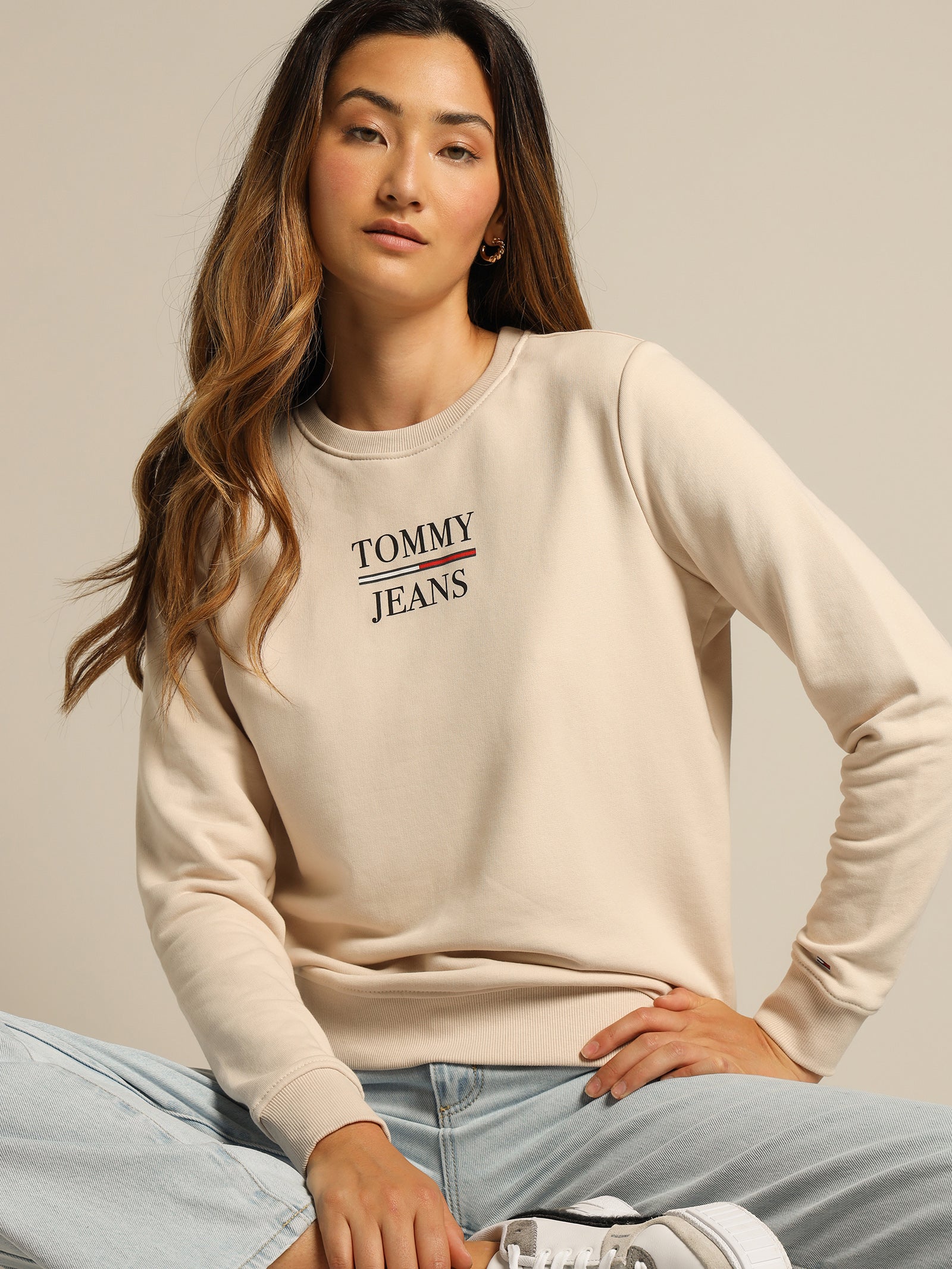 Logo Slim Terry Sweatshirt - Image 4